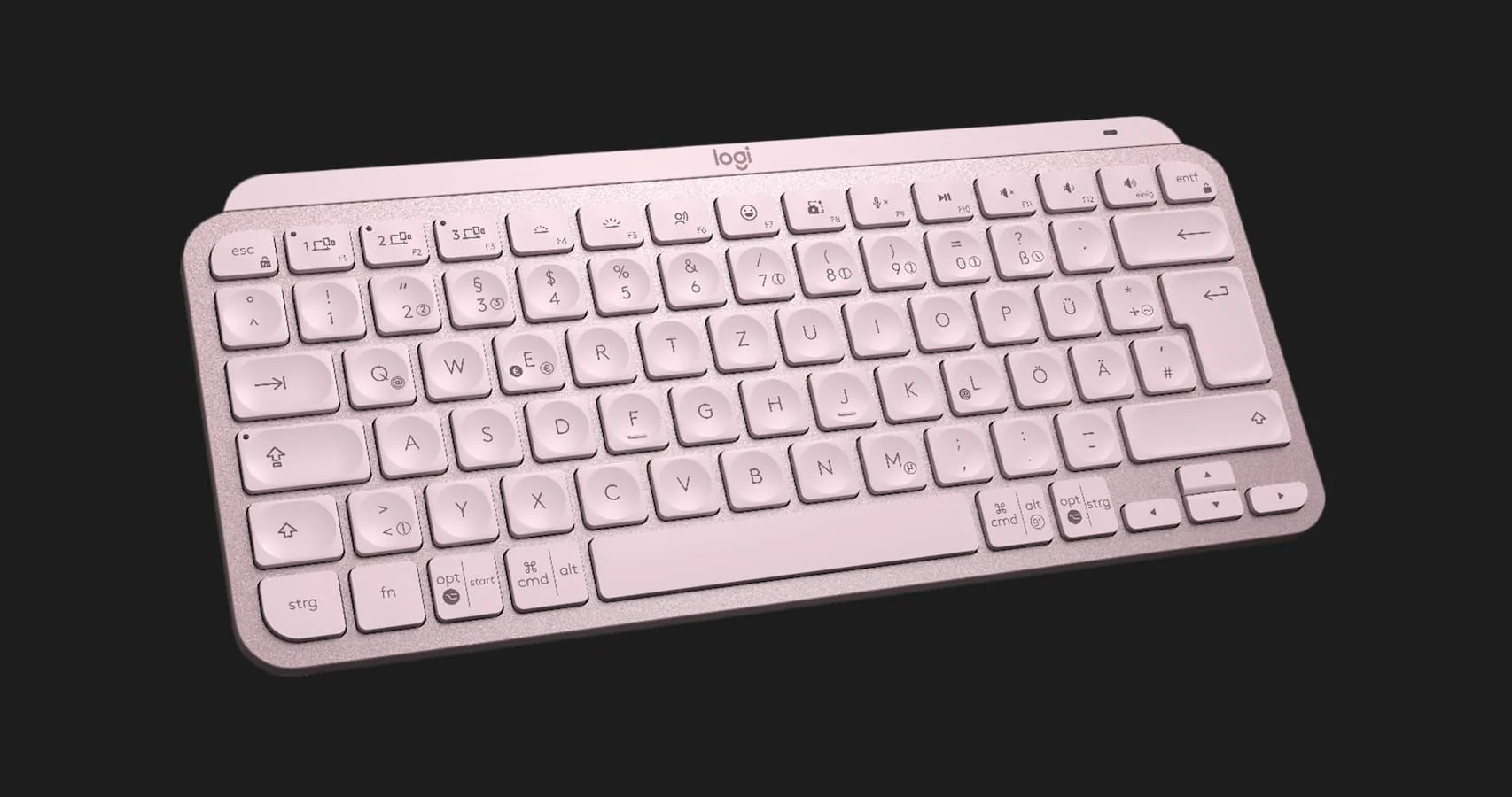 Клавіатура бездротова Logitech MX Keys Mini Wireless Illuminated UA (Rose) (UA)