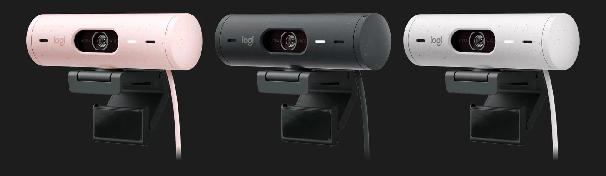 Веб-камера Logitech Brio 500 (White) (UA)