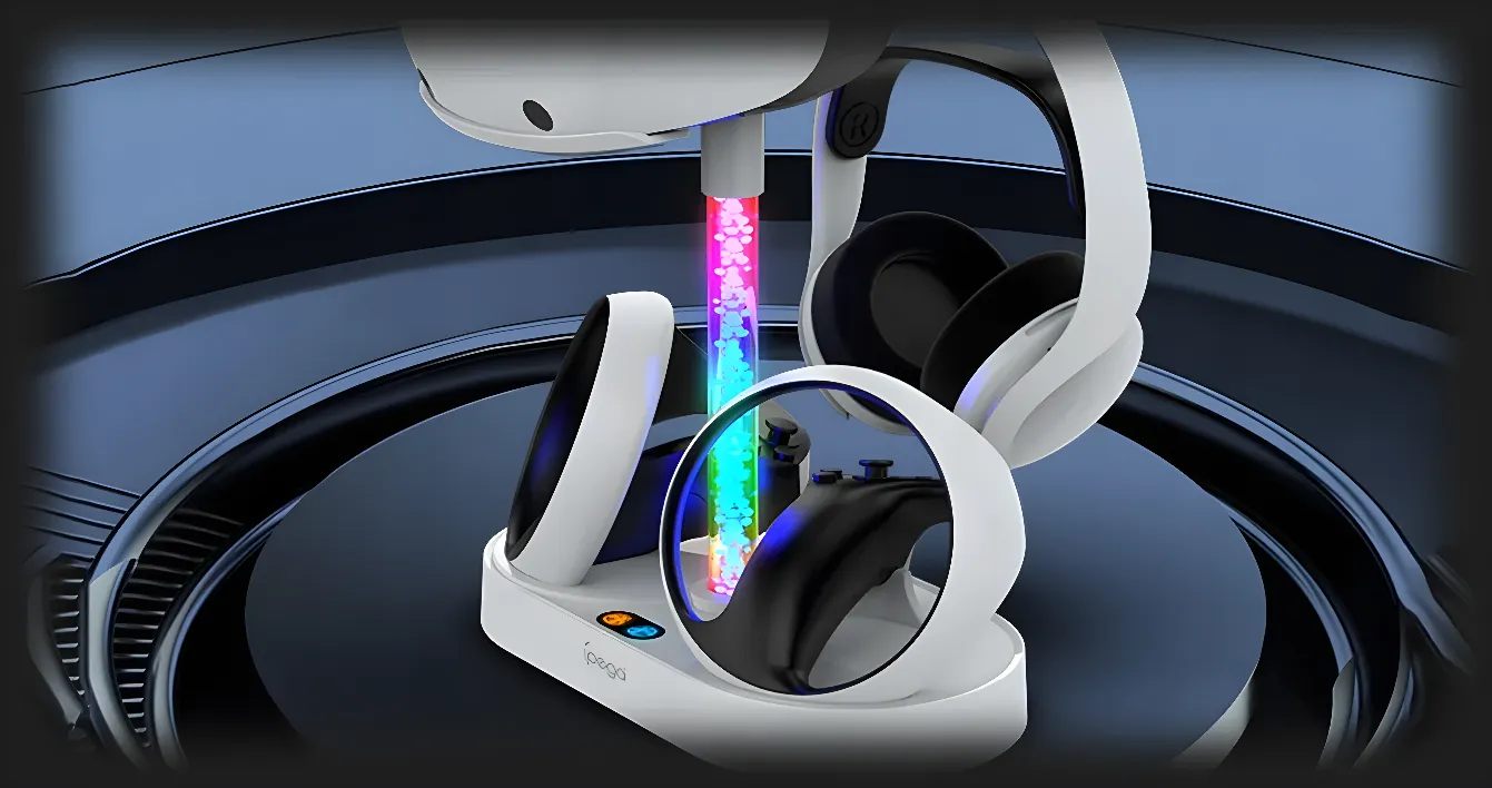 Зарядна станція iPega PG-P5V001 для PS5 VR2 (White)