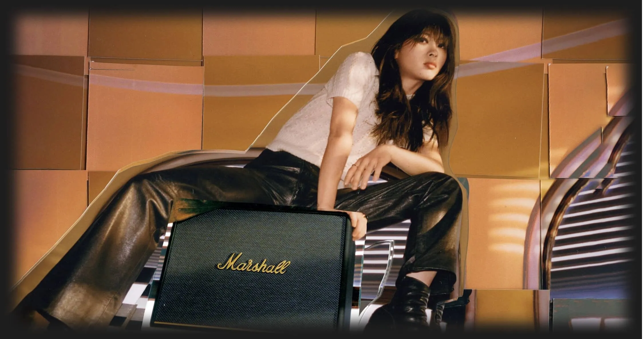 Акустика Marshall Woburn III Bluetooth (Cream)