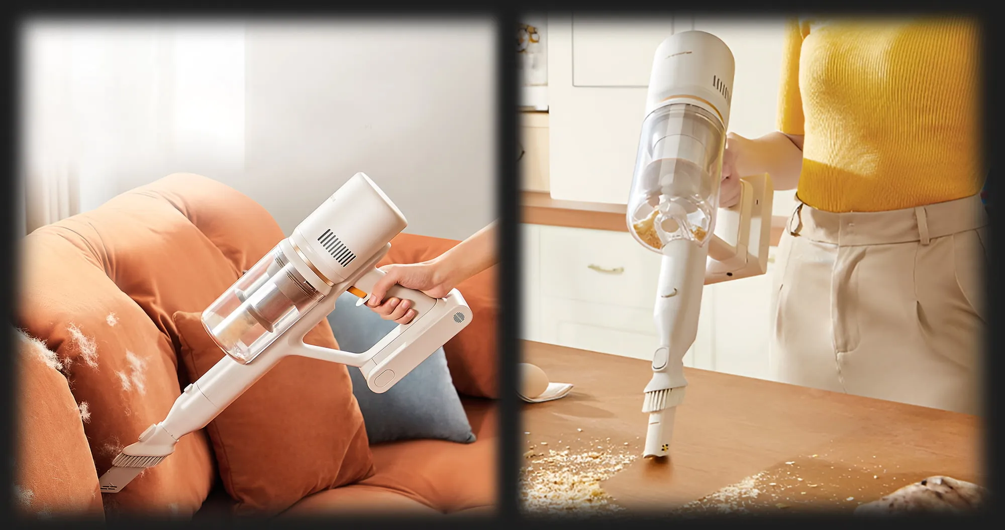 Пилосоc Dreame Cordless Vacuum Cleaner U10 (White/Black)
