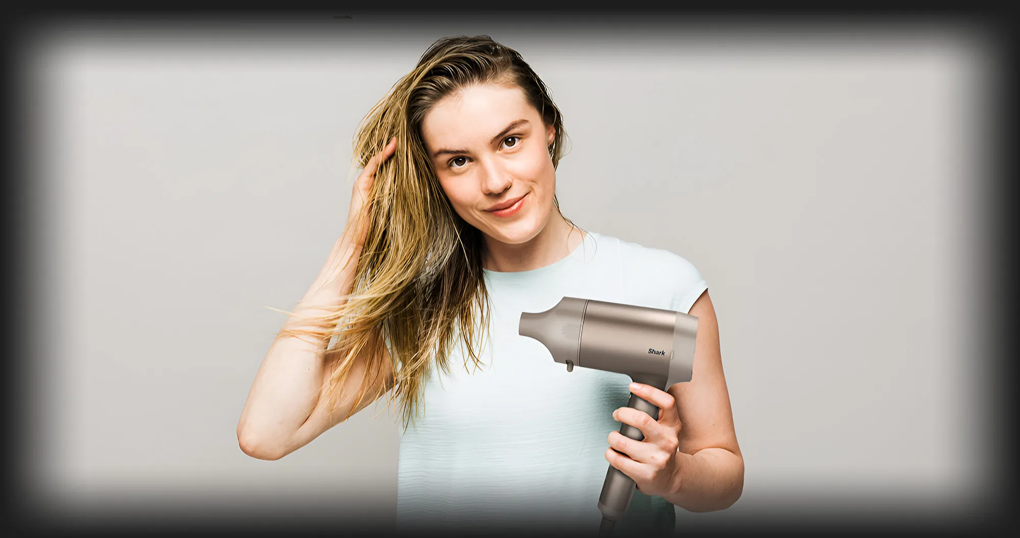 Фен для волосся Shark iQ Hairdryer & Styler (Champagne)