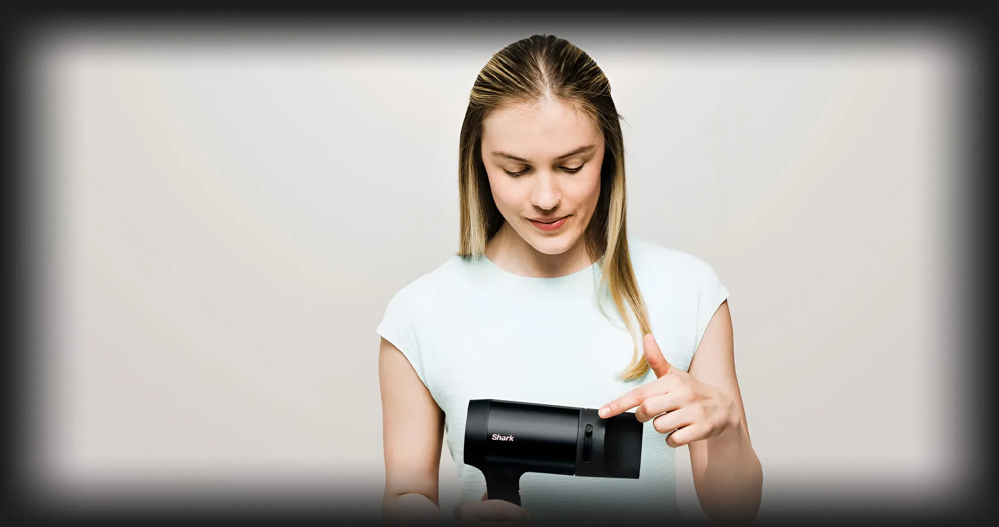 Фен для волосся Shark iQ Hairdryer & Styler (Champagne)