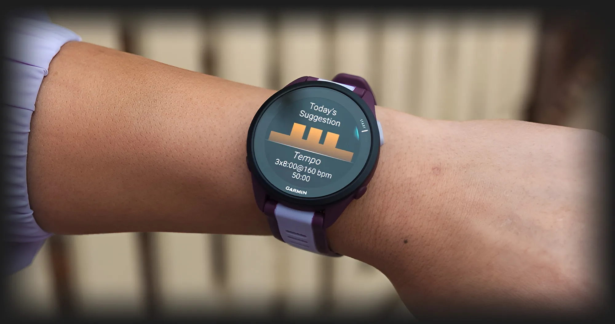 Garmin Forerunner 165 Music (Mist Gray/Whitestone)