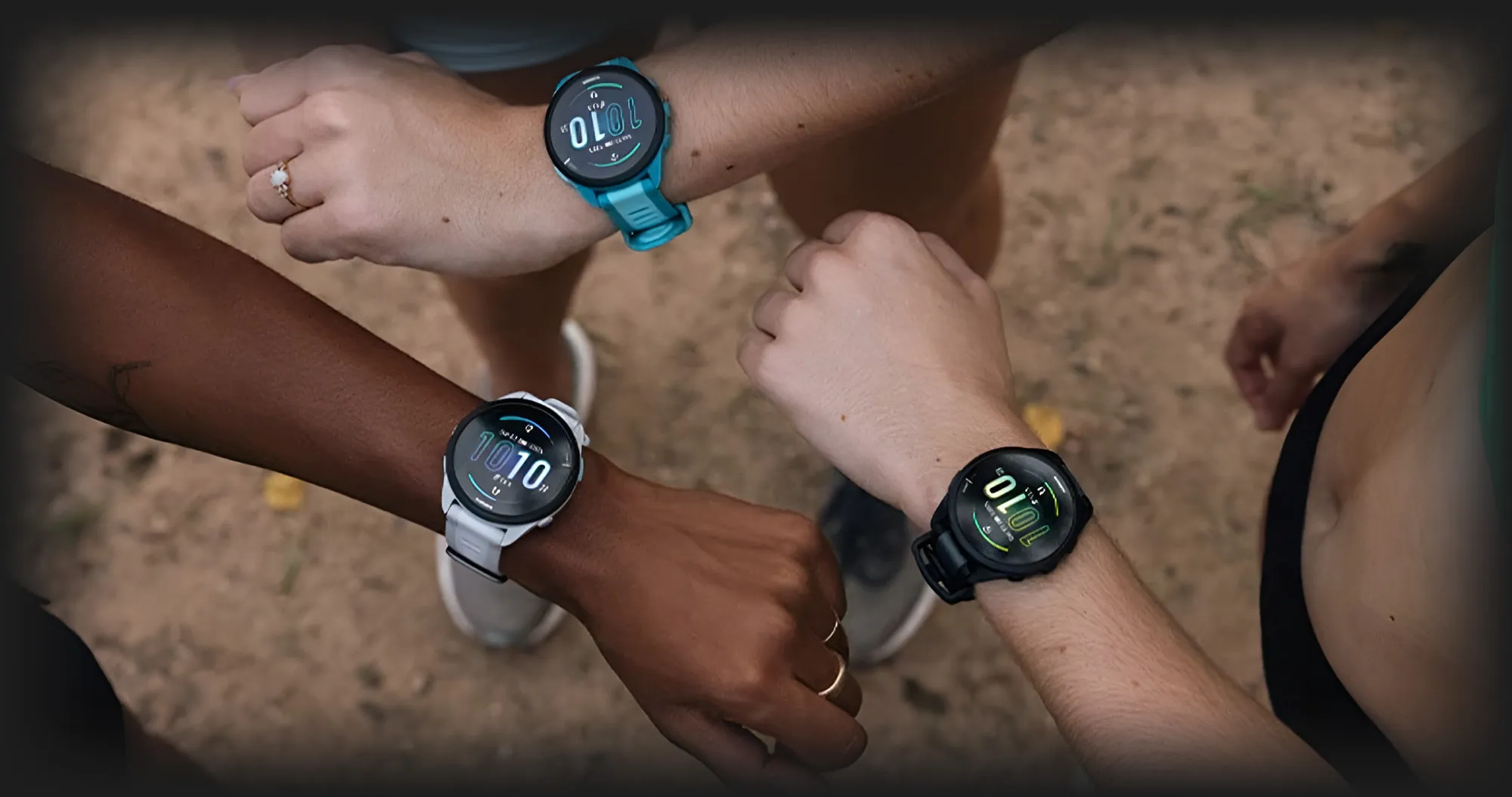 Garmin Forerunner 165 (Black/Slate Gray)