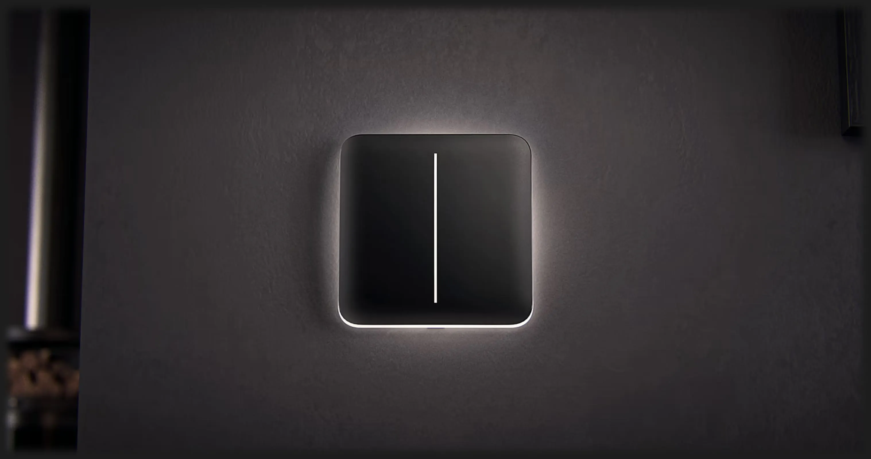 Вимикач двоклавішний Ajax LightSwitch (Black)