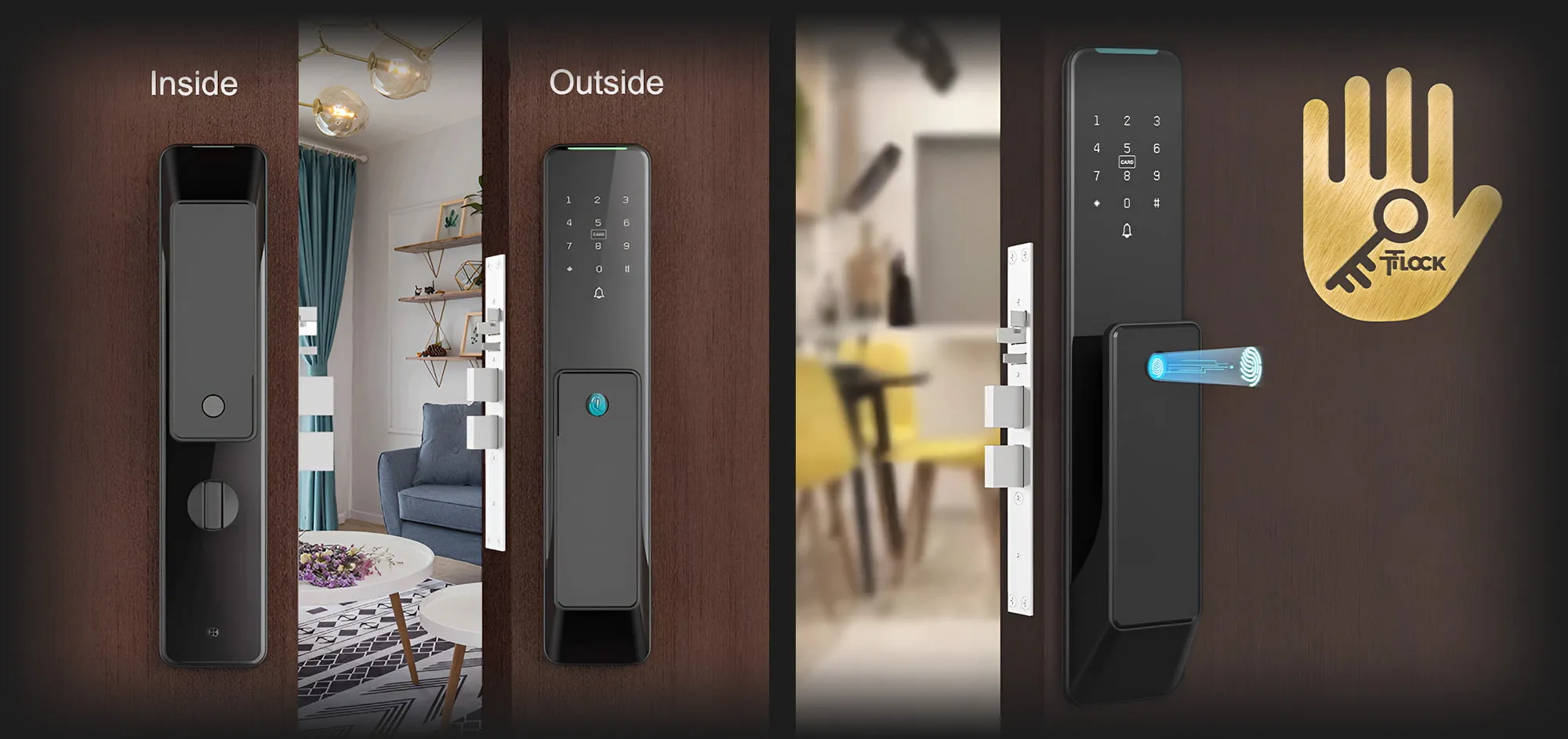 Смарт замок TTLOCK SENATOR (Black)
