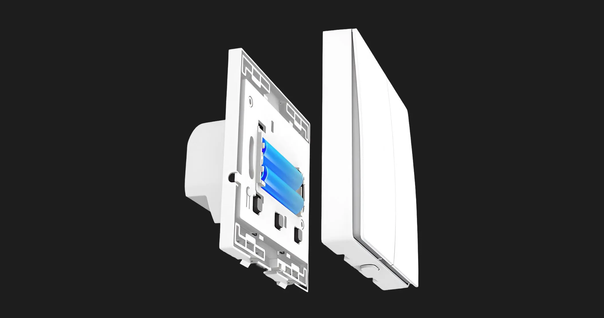 Розумний вимикач світла TP-LINK Tapo S220, 2-канальний 1-сторонній