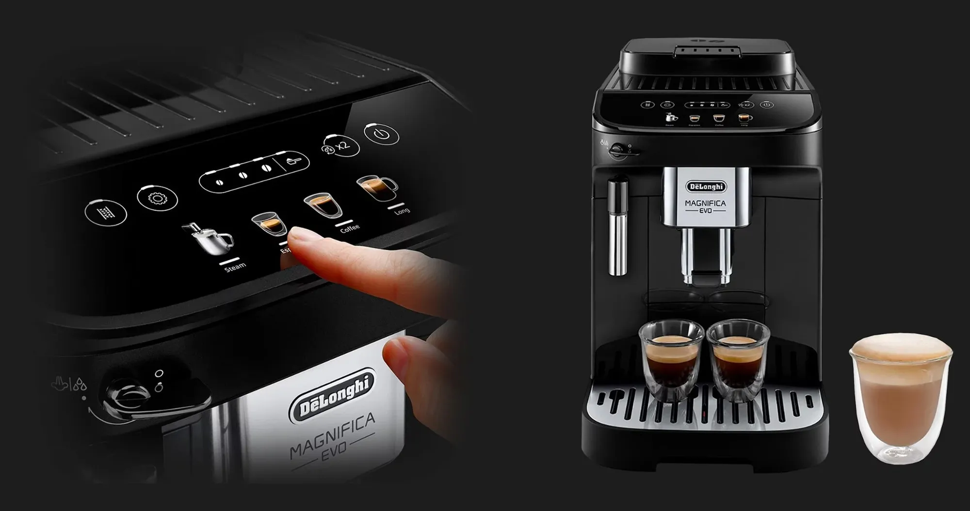 Кавомашина Delonghi Magnifica Evo (Black)