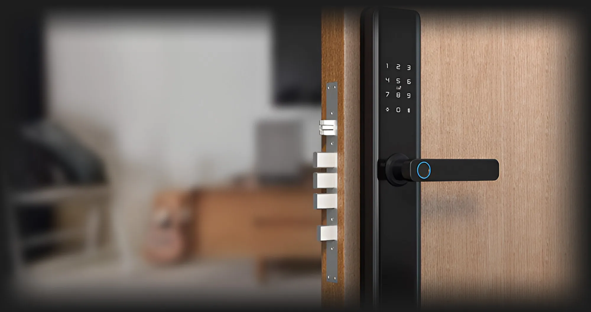 Смарт замок TTLOCK TOUCH PRO (Black)