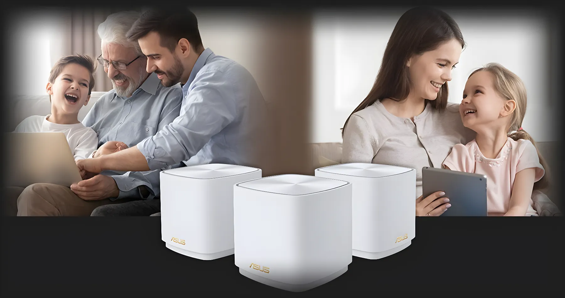 Wi-Fi Mesh система Asus ZenWiFi XD4 PLUS AX1800, 3мод (White)