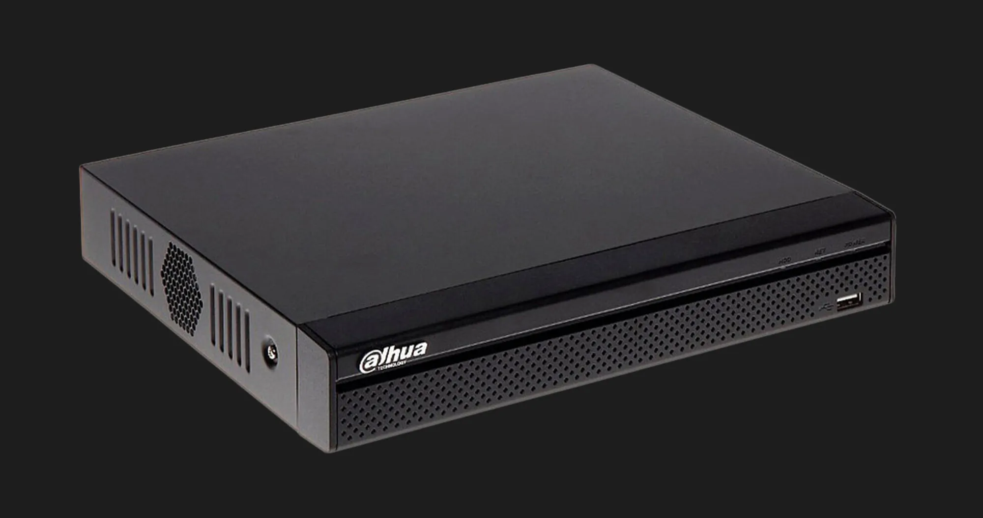 Відеореєстратор Dahua DHI-NVR1104HS-P-S3/H (4 канали) (Black)