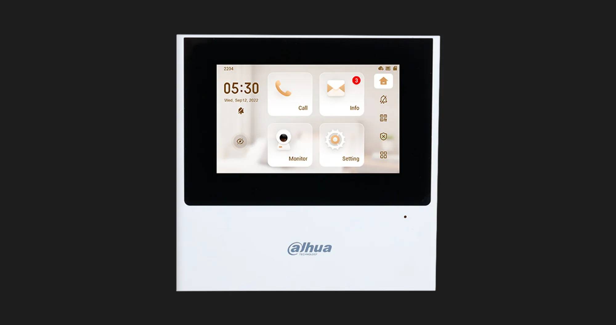 IP відеодомофон Dahua DHI-VTH2611L-WP