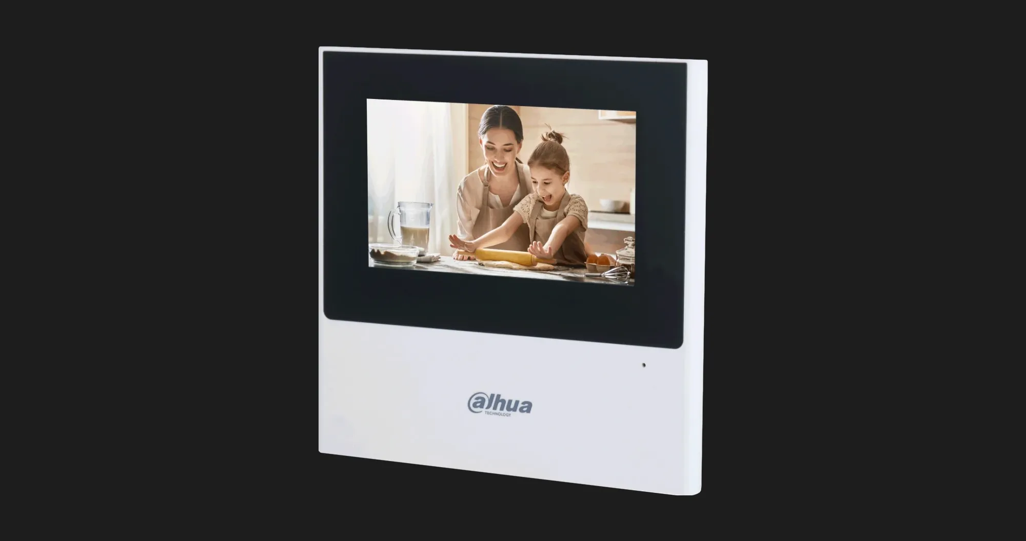 IP відеодомофон Dahua DHI-VTH2611L-WP