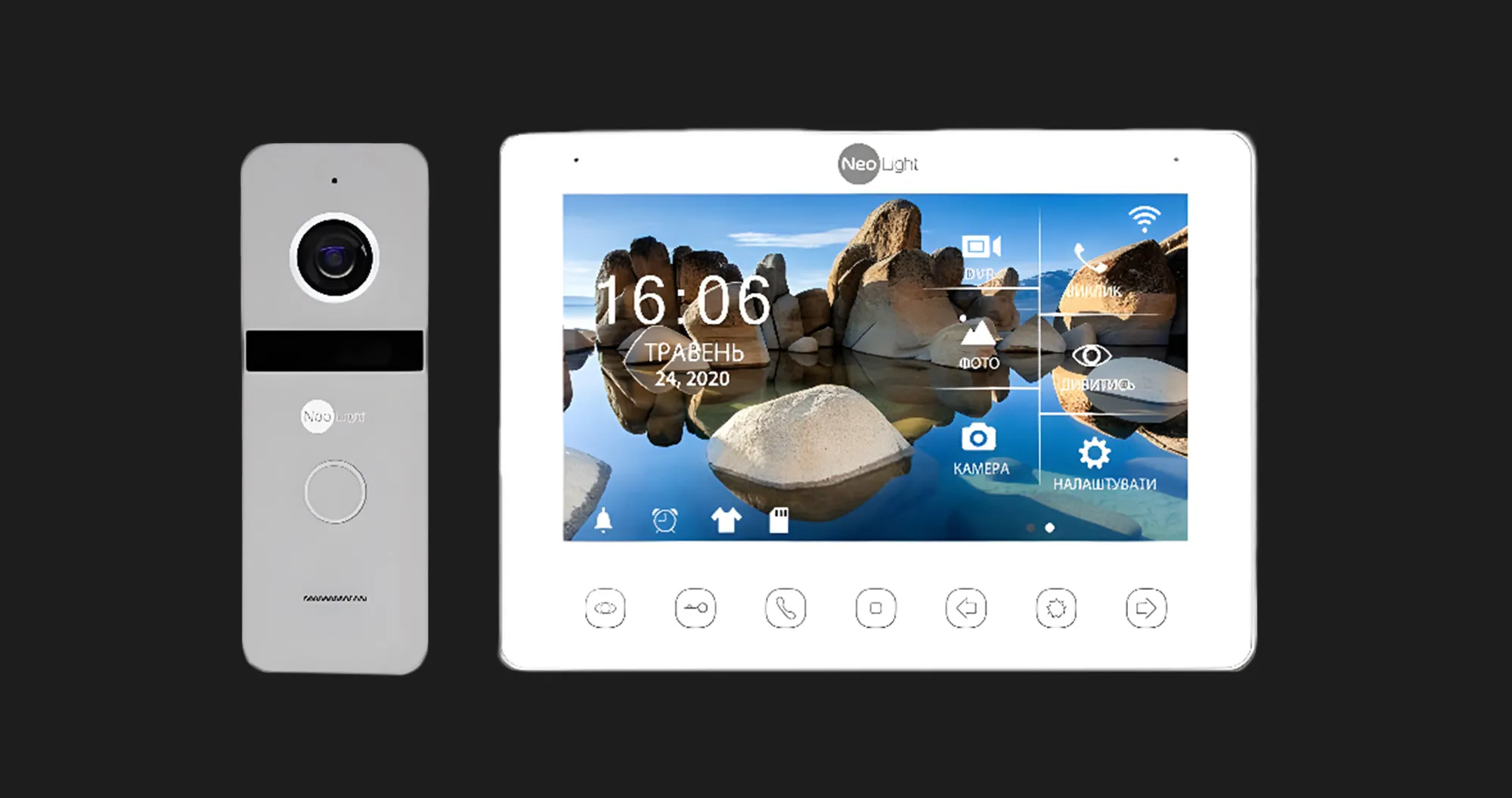 Виклична панель Neolight Solo X (Silver)