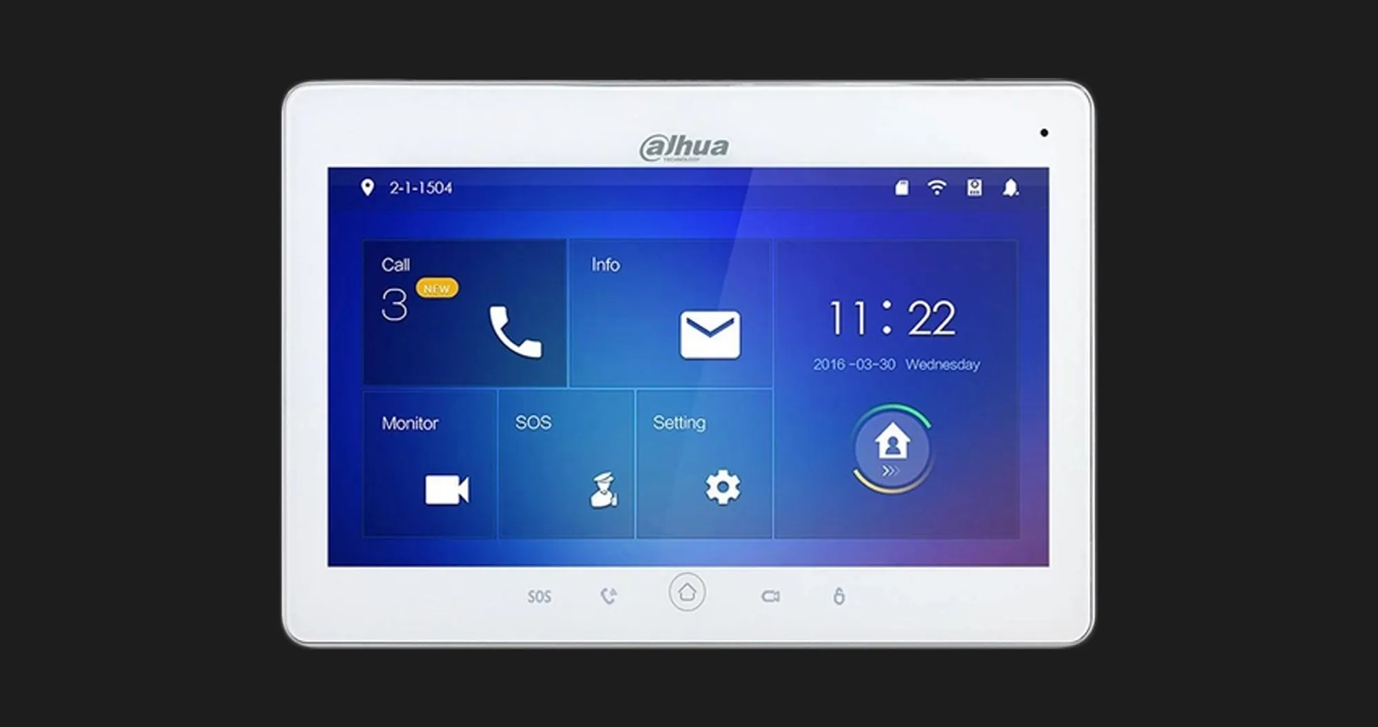 IP відеодомофон Dahua DHI-VTH5241DW-S1
