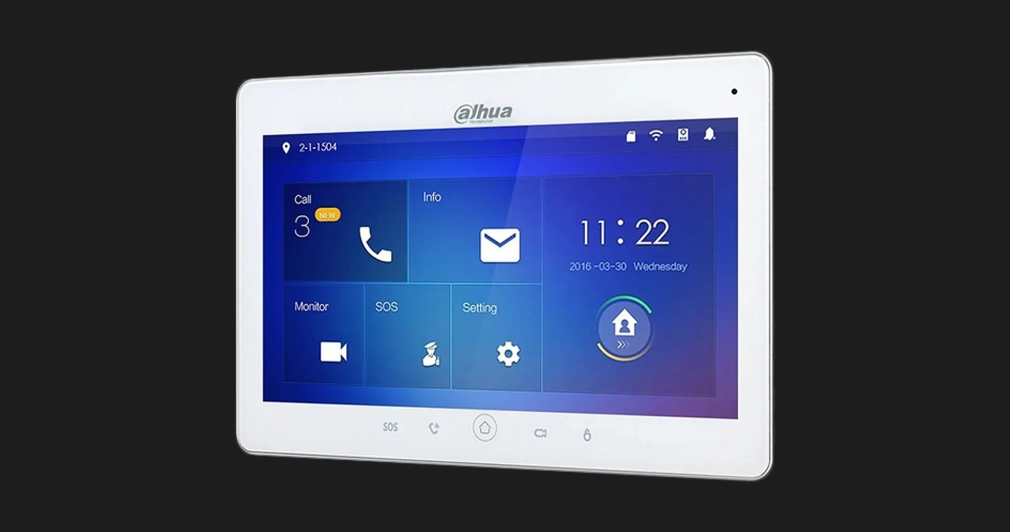 IP відеодомофон Dahua DHI-VTH5241DW-S1