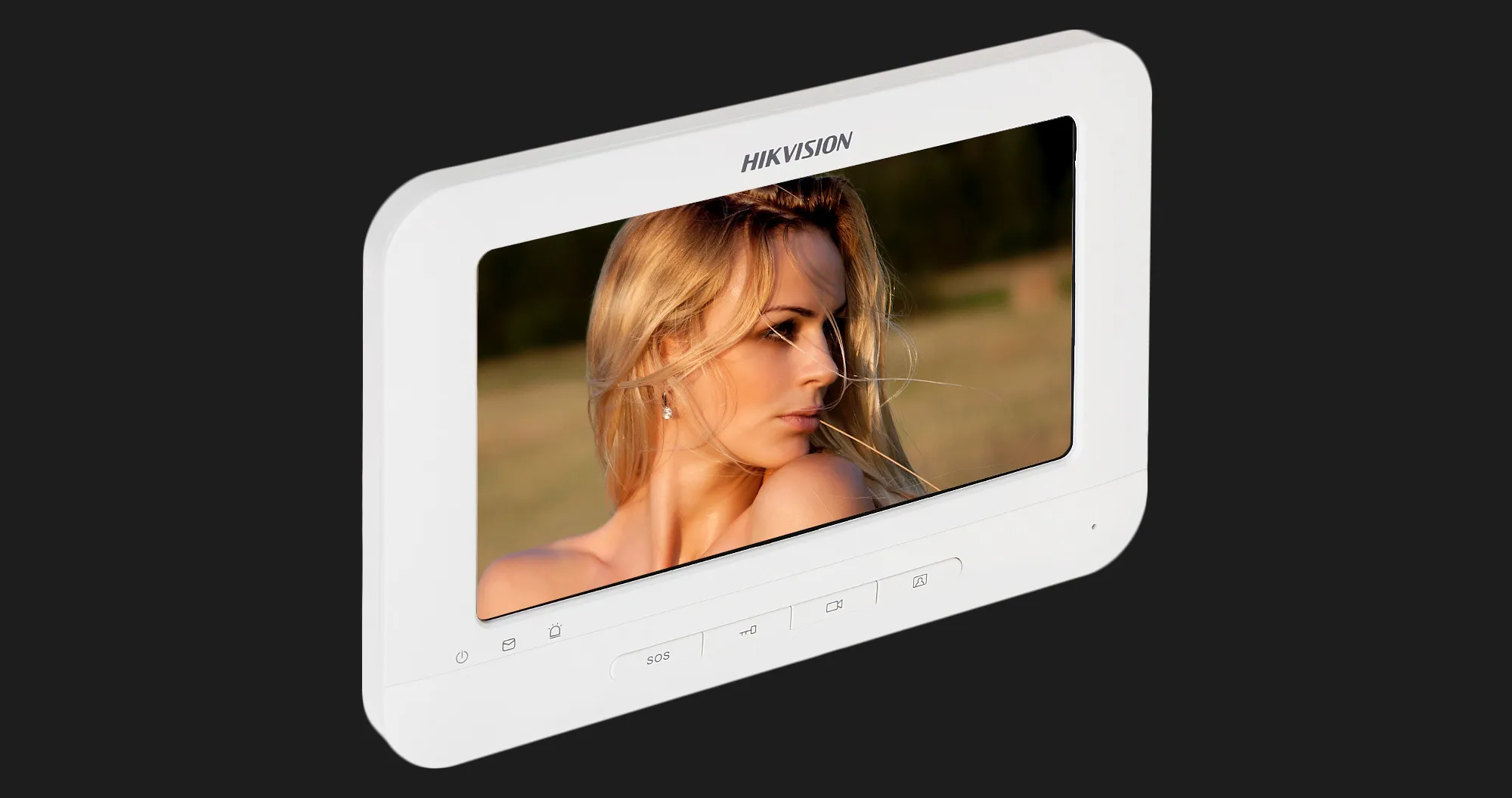 Комплект відеодомофону Hikvision DS-KIS203T (White)