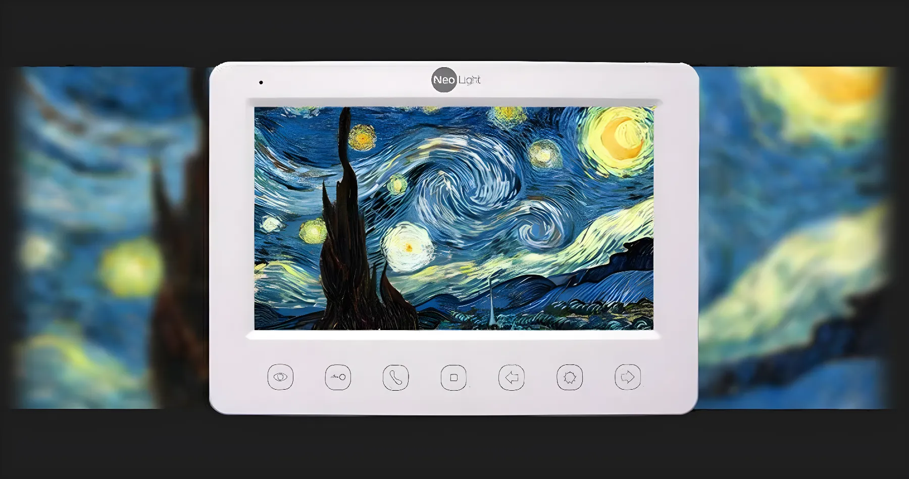 Комплект відеодомофону Neolight NeoKIT HD WiFi (Silver)