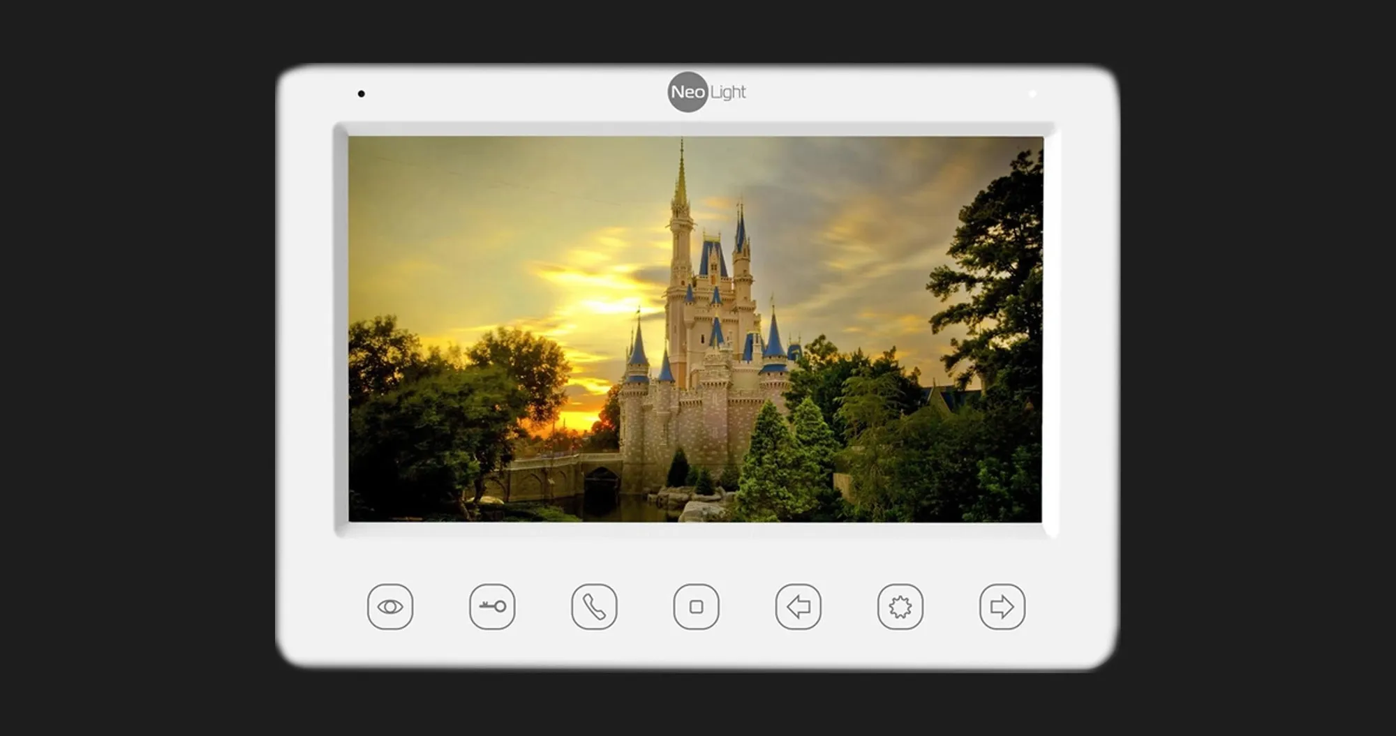 Комплект відеодомофону Neolight NeoKIT HD + WiFi (Black)