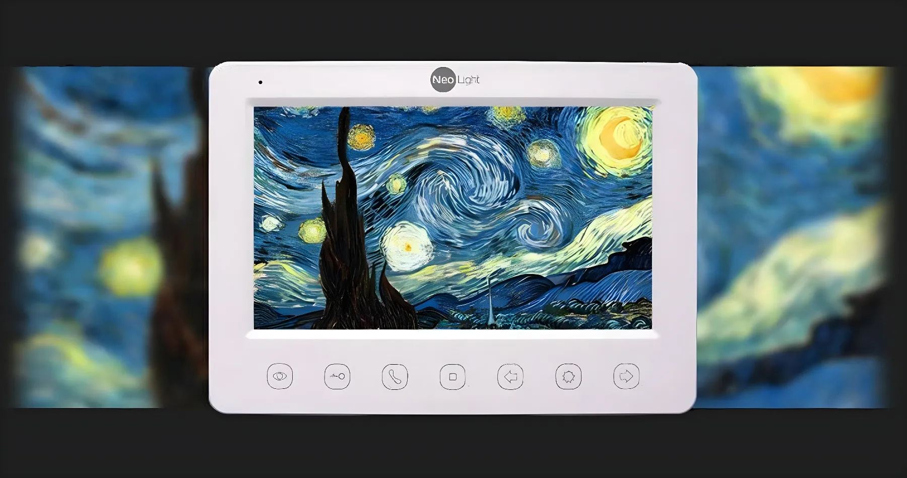 Комплект відеодомофону Neolight NeoKIT HD + WiFi (Black)