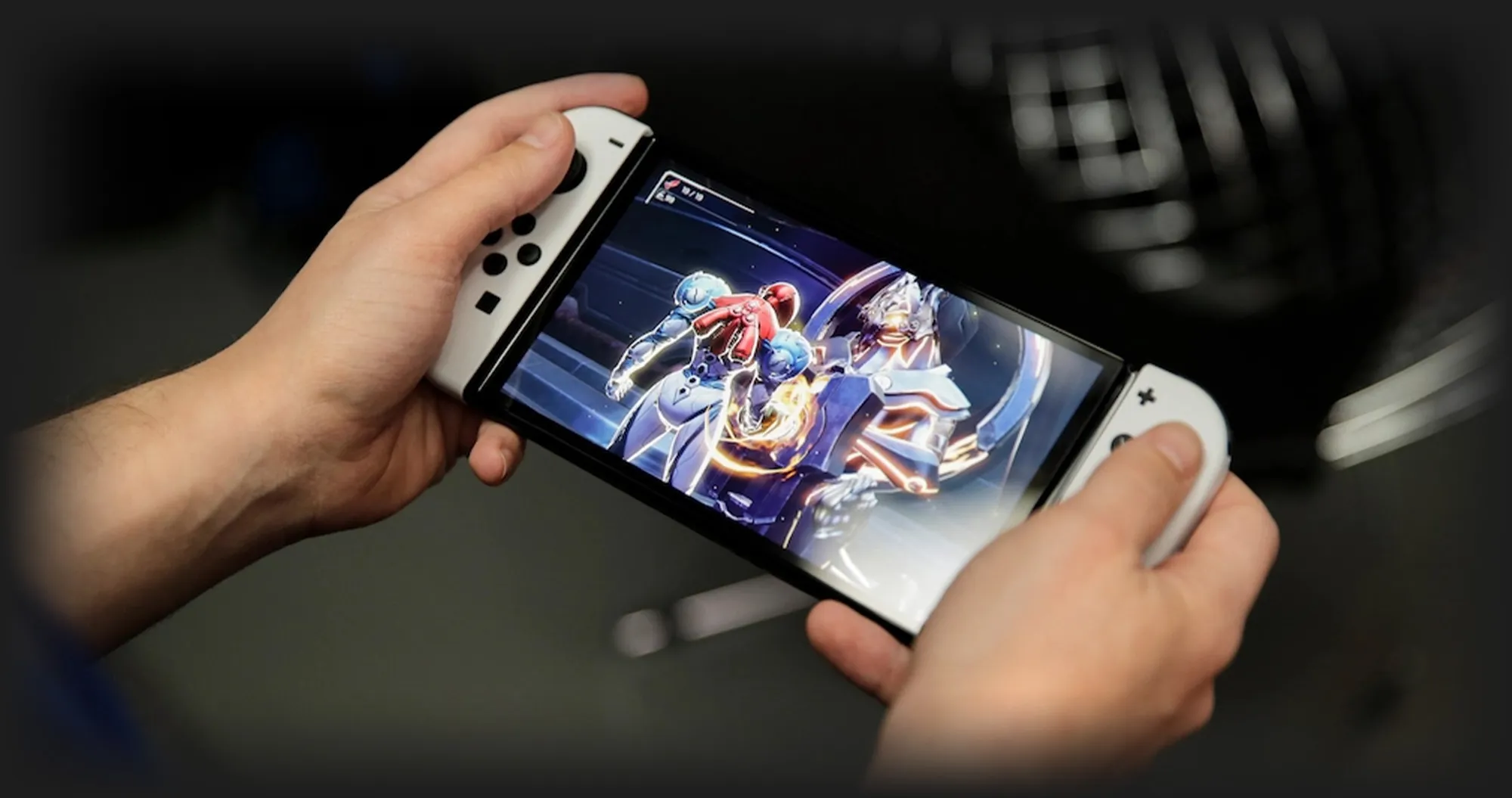 Ігрова приставка Nintendo Switch (Neon Blue/Red) (UA)