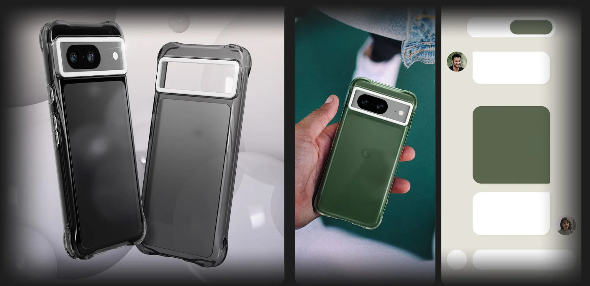 Чохол Spigen Cyrill Ultra Sheer для Google Pixel 8 (Kale)