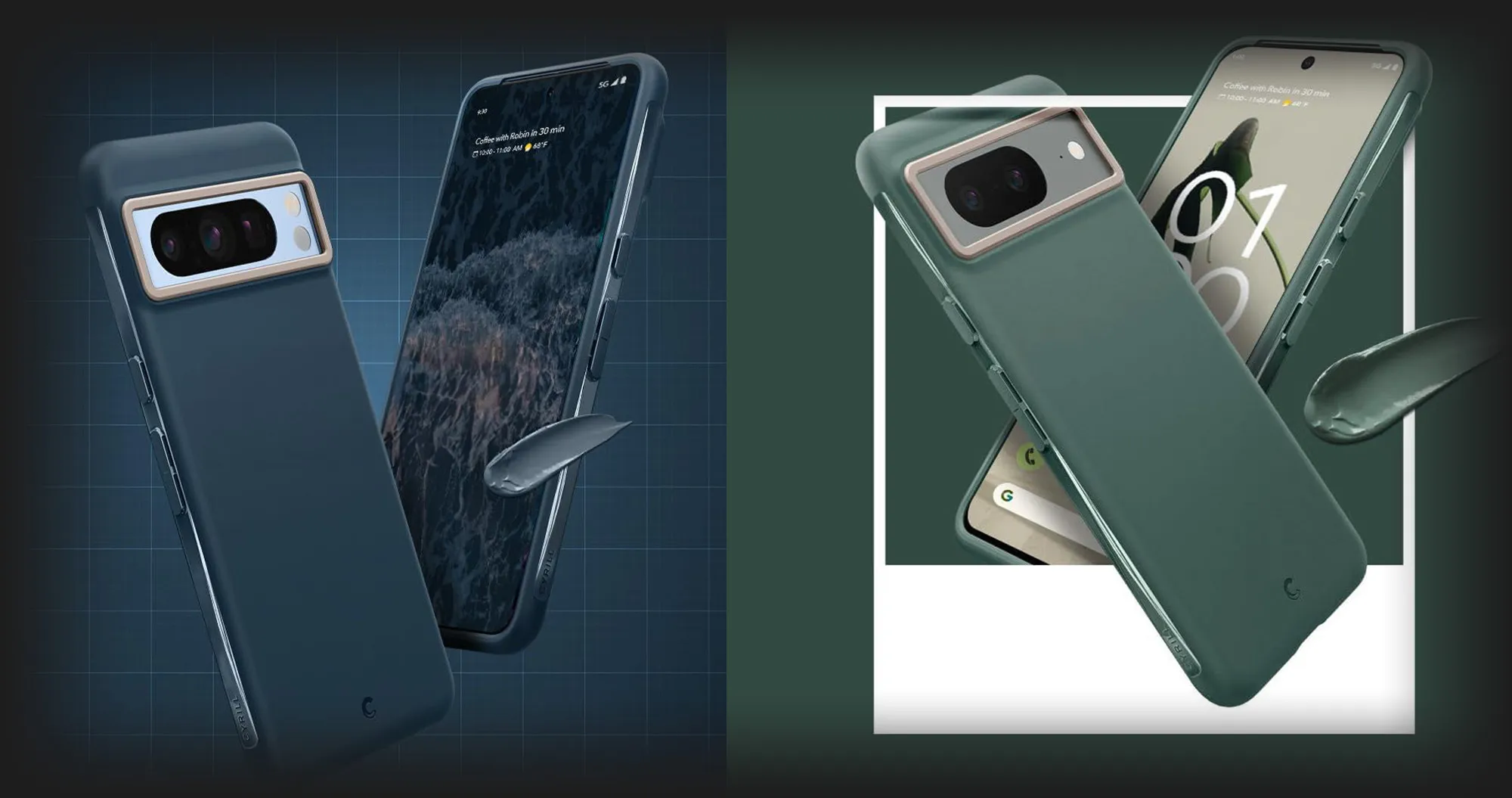 Чохол Spigen Cyrill Ultra Sheer для Google Pixel 8 (Kale)
