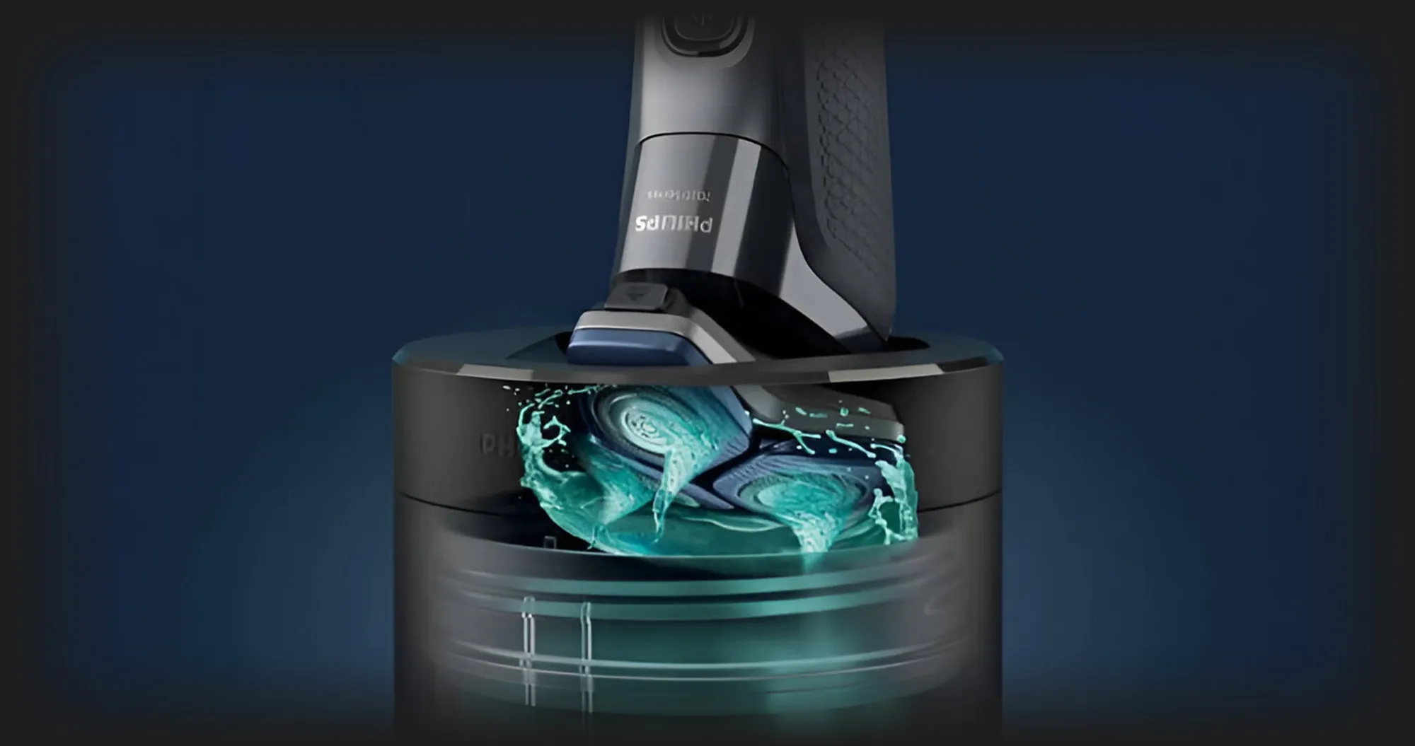 Електрична бритва PHILIPS Series 7000 (Gray/Blue)