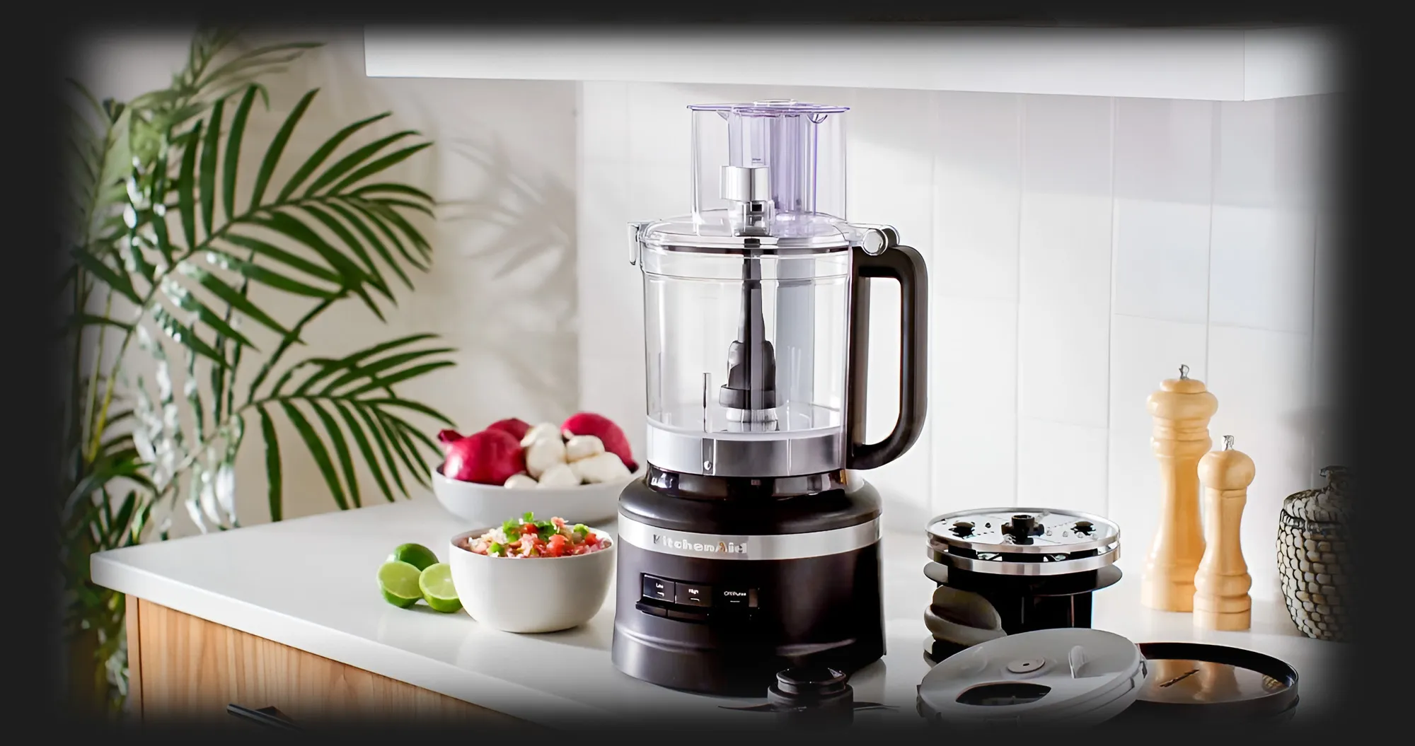 Кухонний комбайн KitchenAid 3,1 л (Black Matte)