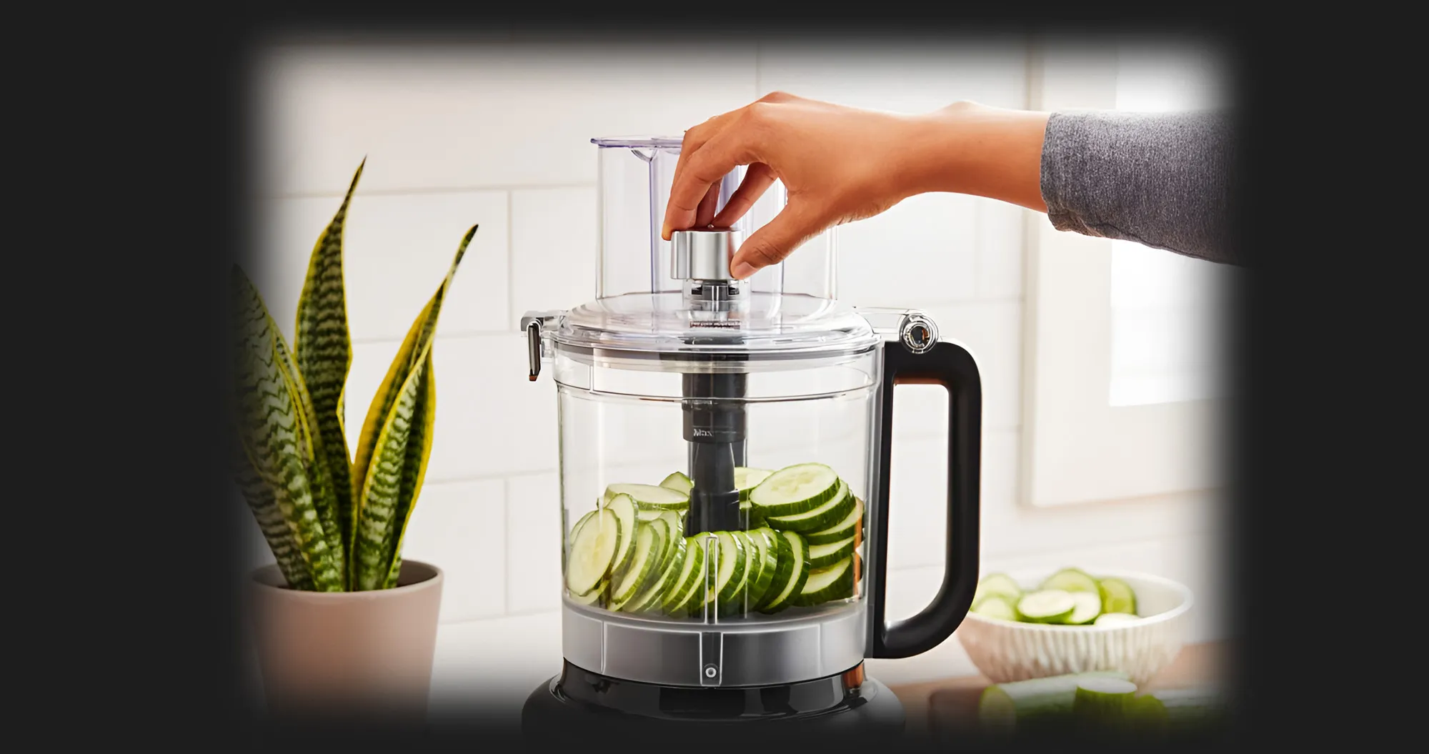 Кухонний комбайн KitchenAid 1,7 л (Cream)