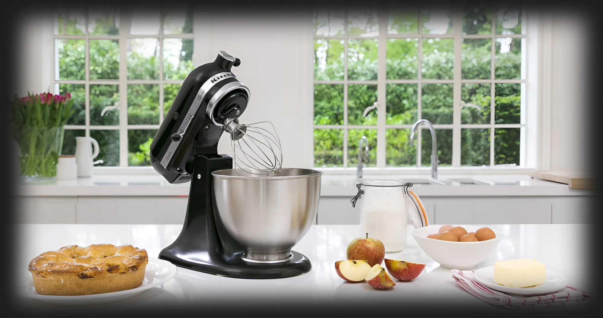 Планетарний міксер KitchenAid CLASSIC 4,3 л з відкидним блоком (White)