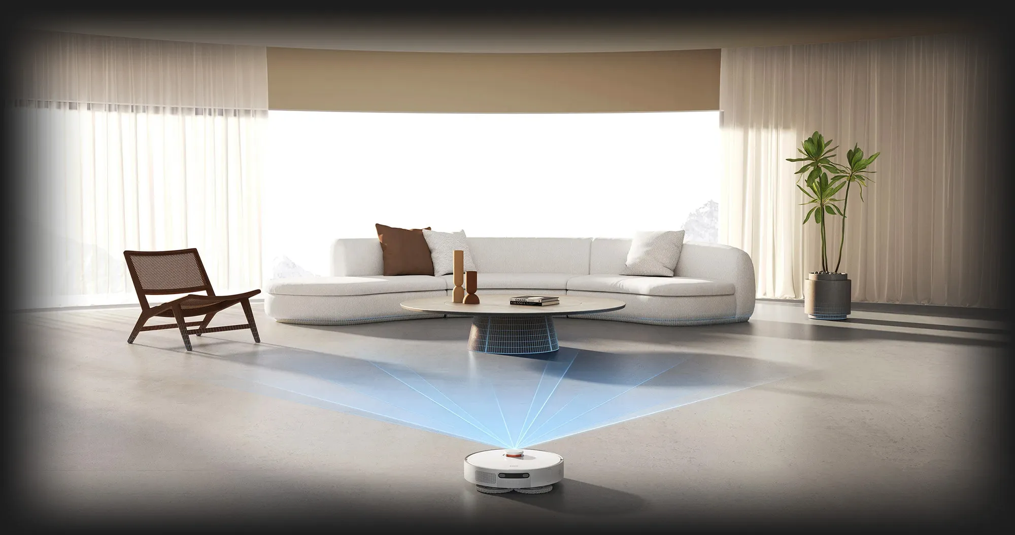Робот-пилосос Xiaomi Robot Vacuum X20+ (White)