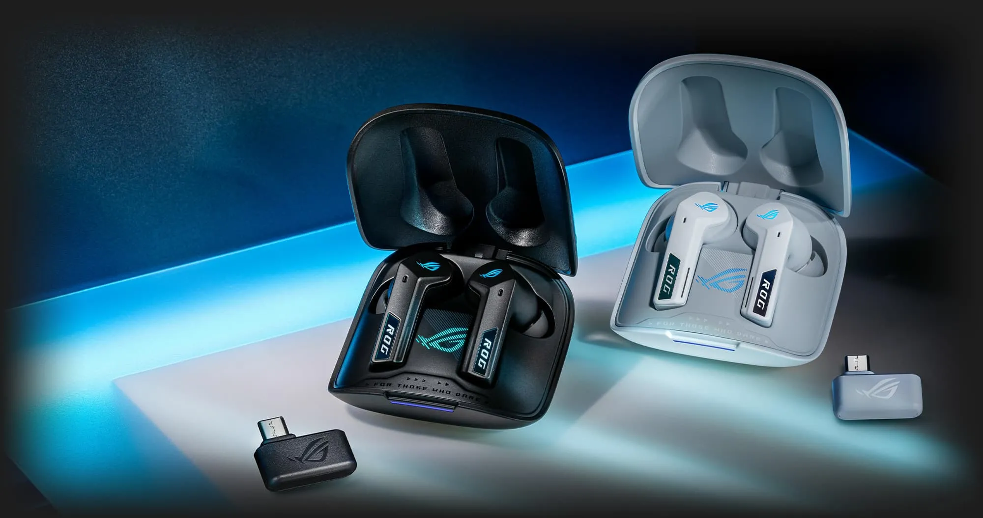 Ігрова гарнітура ASUS ROG Cetra True Wireless SpeedNova (White)