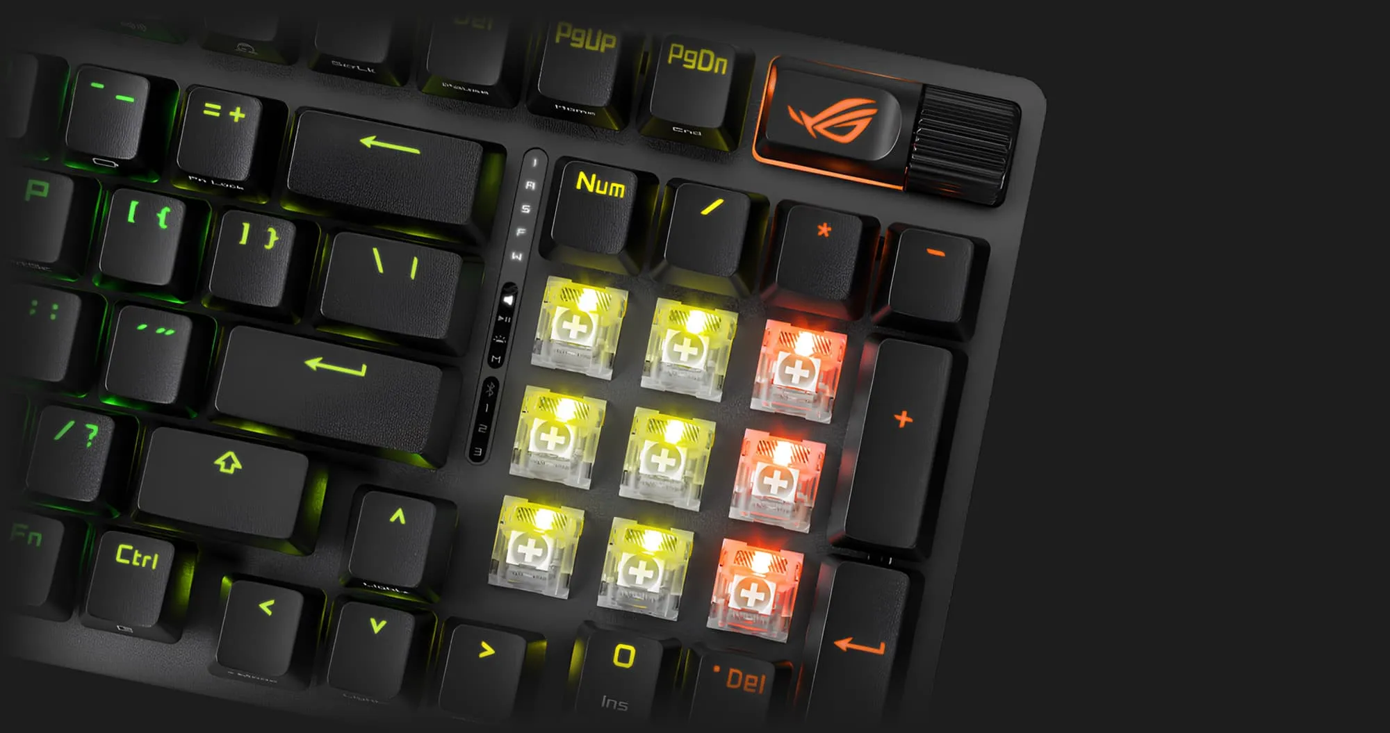 Клавіатура ігрова ASUS ROG Strix Scope II 96 Wireless NX Snow EN PBT (UA)
