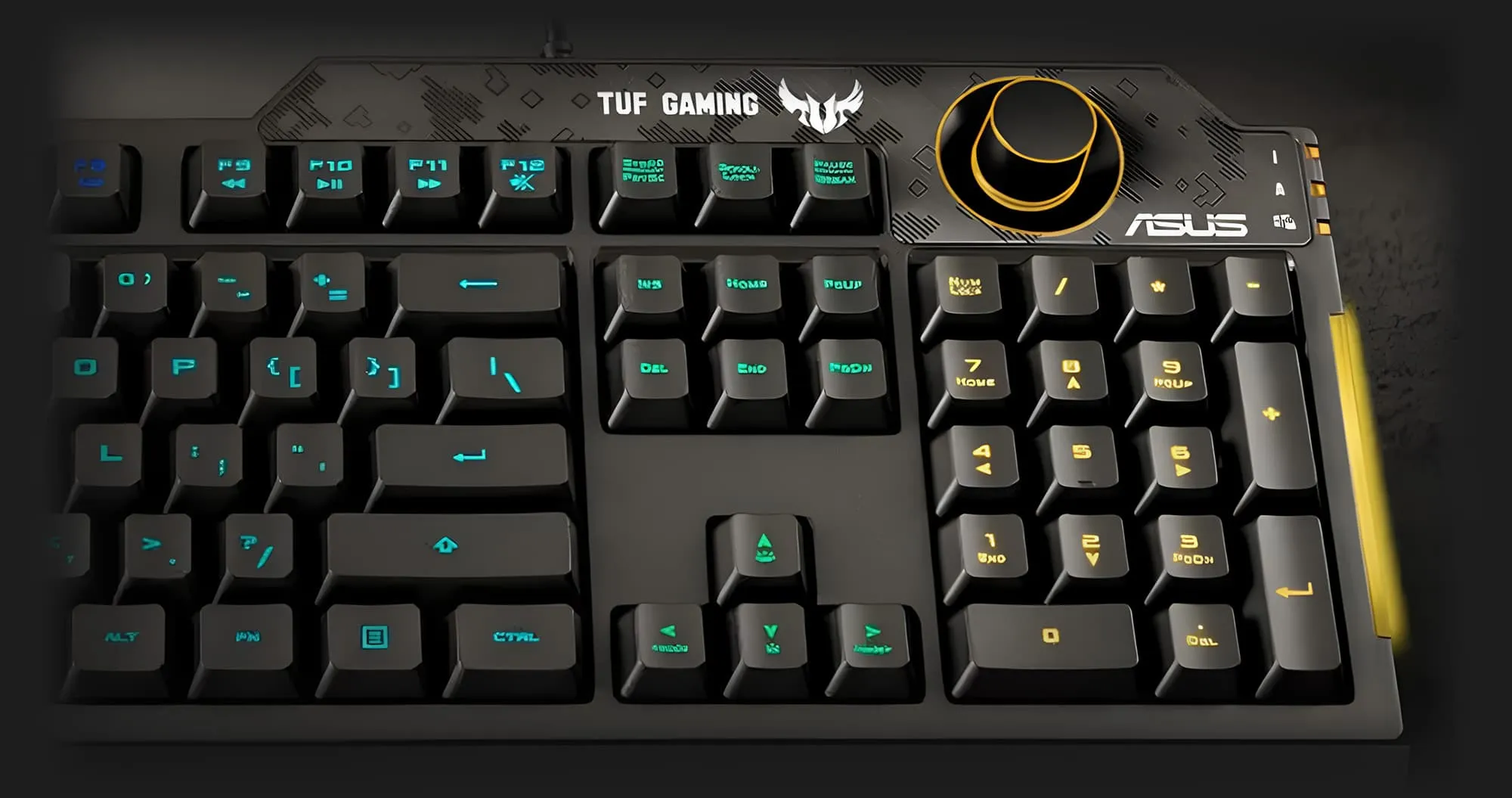 Клавіатура ігрова ASUS TUF Gaming K1 UKR (UA)