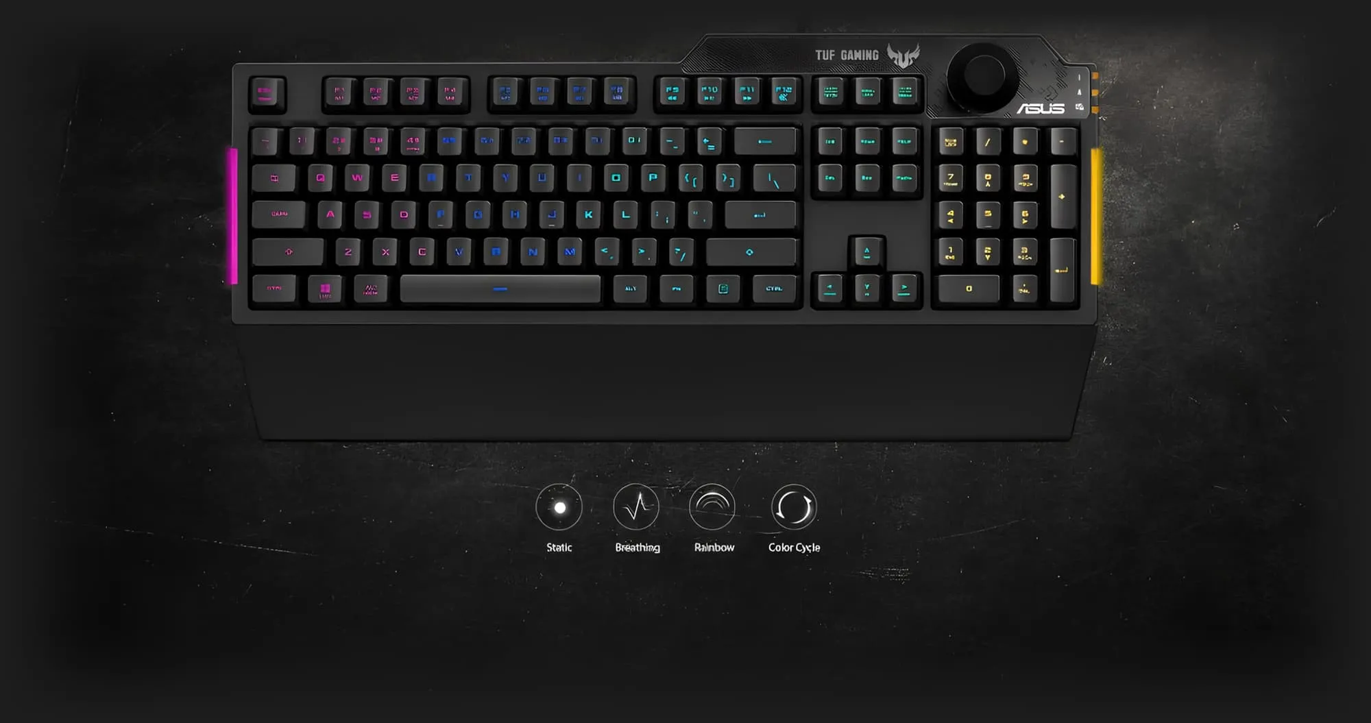 Клавіатура ігрова ASUS TUF Gaming K1 UKR (UA)