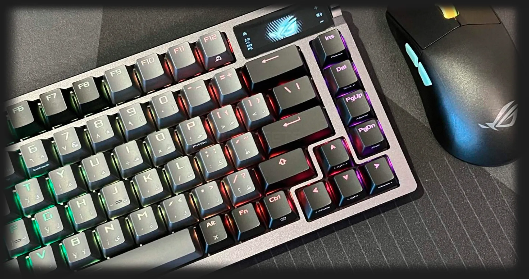 Клавіатура ігрова ASUS ROG Azoth NX Red EN PBT (Black) (UA)