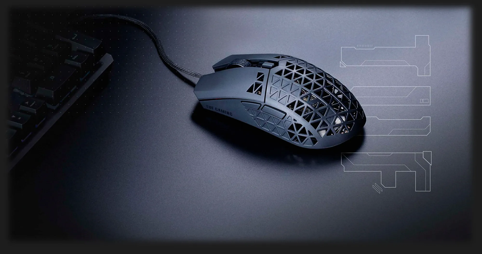 Ігрова миша ASUS TUF Gaming M4 Air (90MP02K0-BMUA00) (UA)