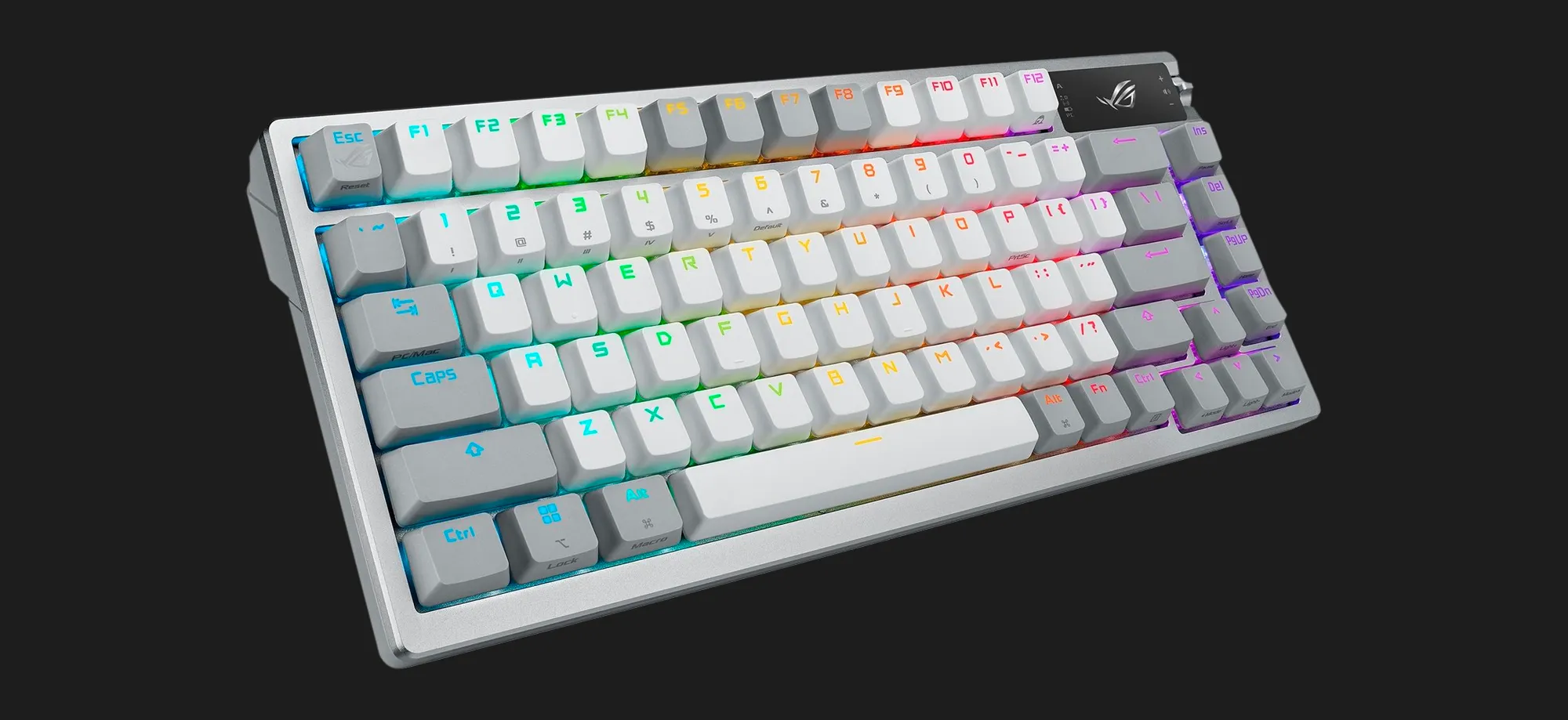 Клавіатура ігрова ASUS ROG Azoth NX Snow EN PBT (White) (UA)