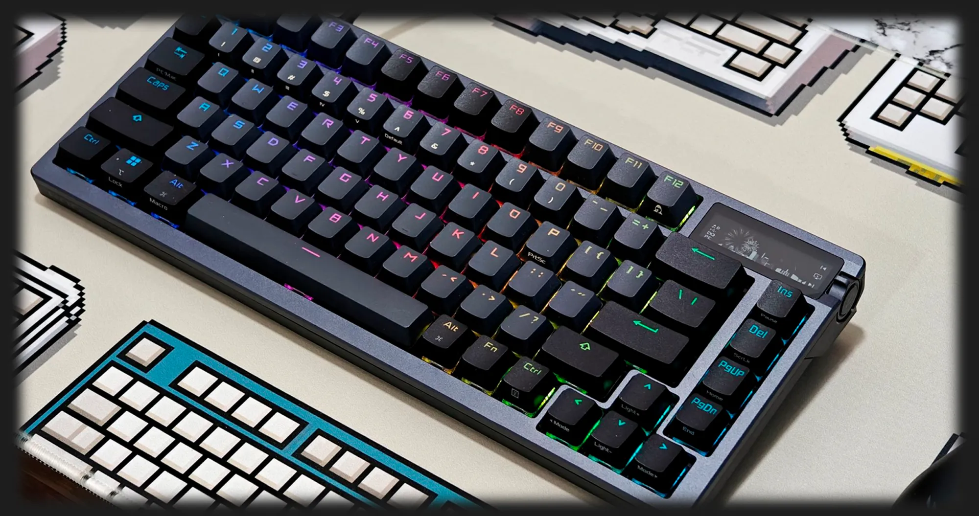 Клавіатура ігрова ASUS ROG Azoth NX Snow EN PBT (White) (UA)