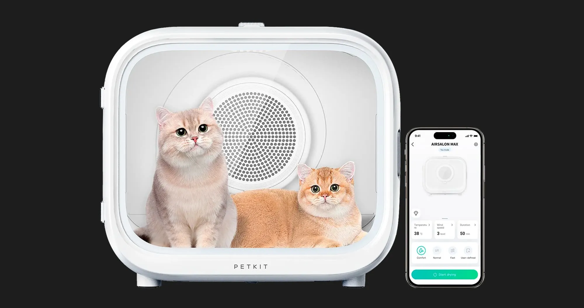 Сушка PETKIT AIRSALON Max PRO Smart Pet Dryer (White)
