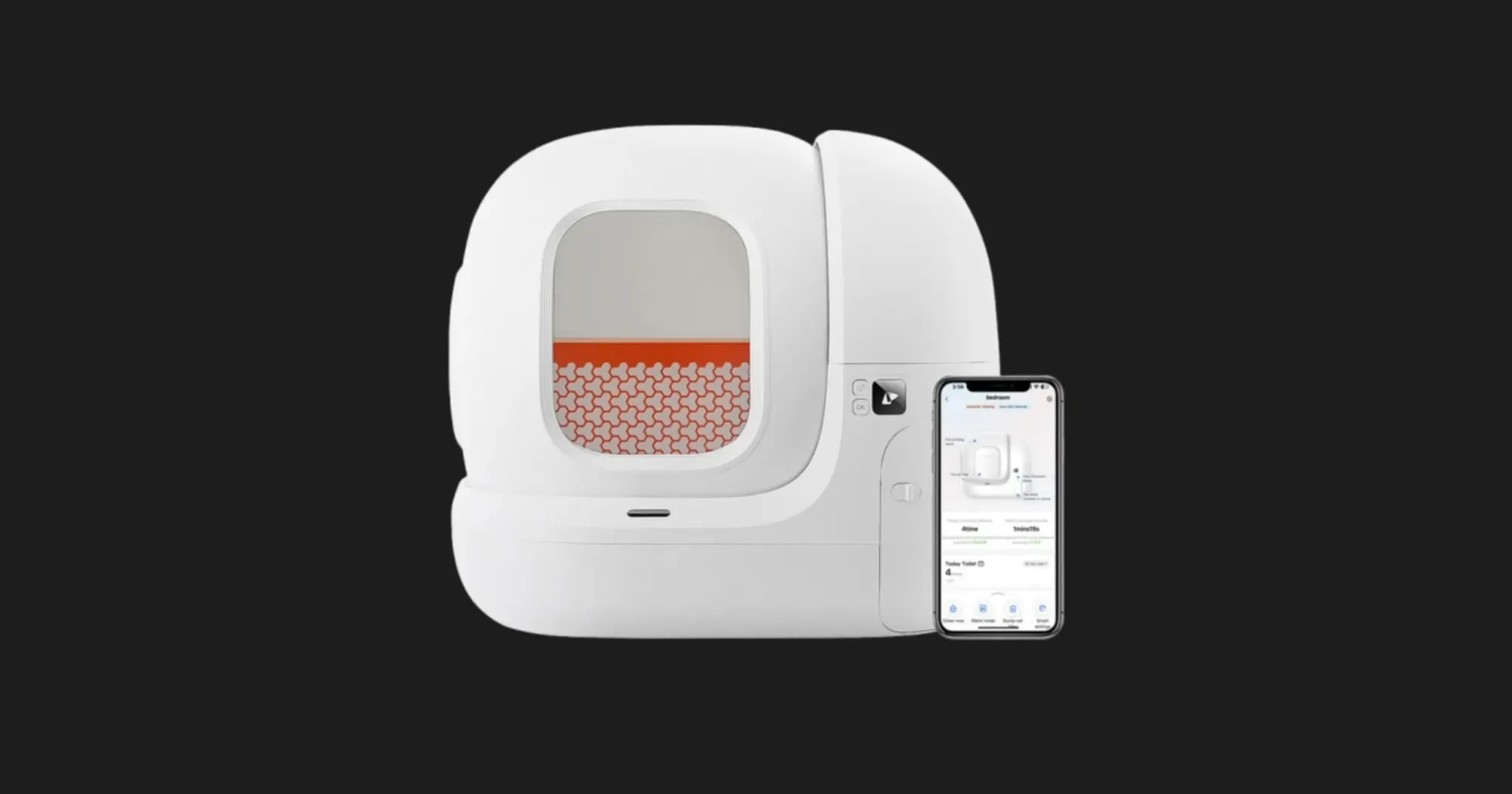 Смарт автоматичний лоток PETKIT Pura Max Self-Cleaning Cat Litter Box (White)