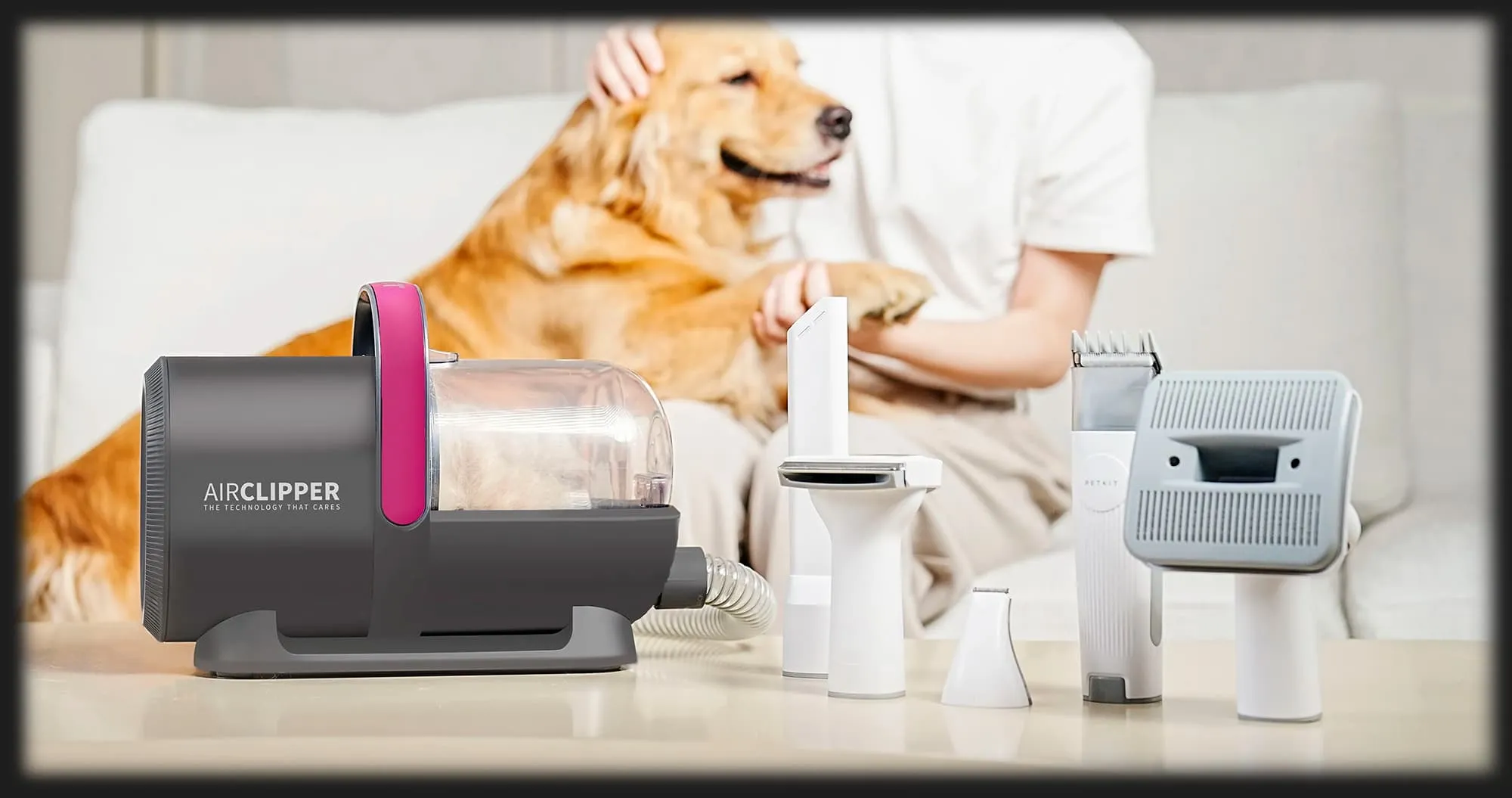 Набір для догляду за тваринами 5 в 1 PETKIT Grooming Vacuum Kit