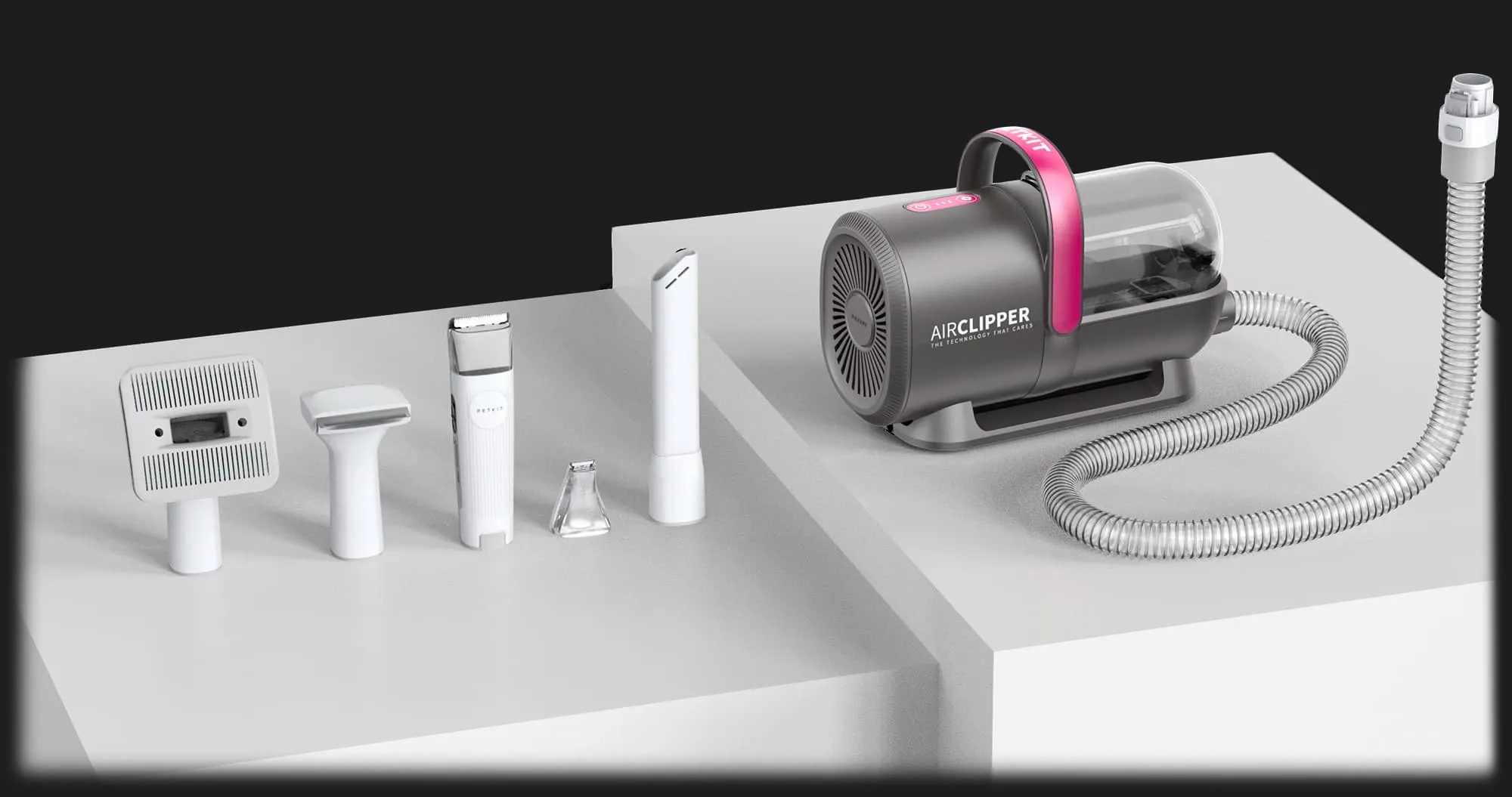 Набір для догляду за тваринами 5 в 1 PETKIT Grooming Vacuum Kit