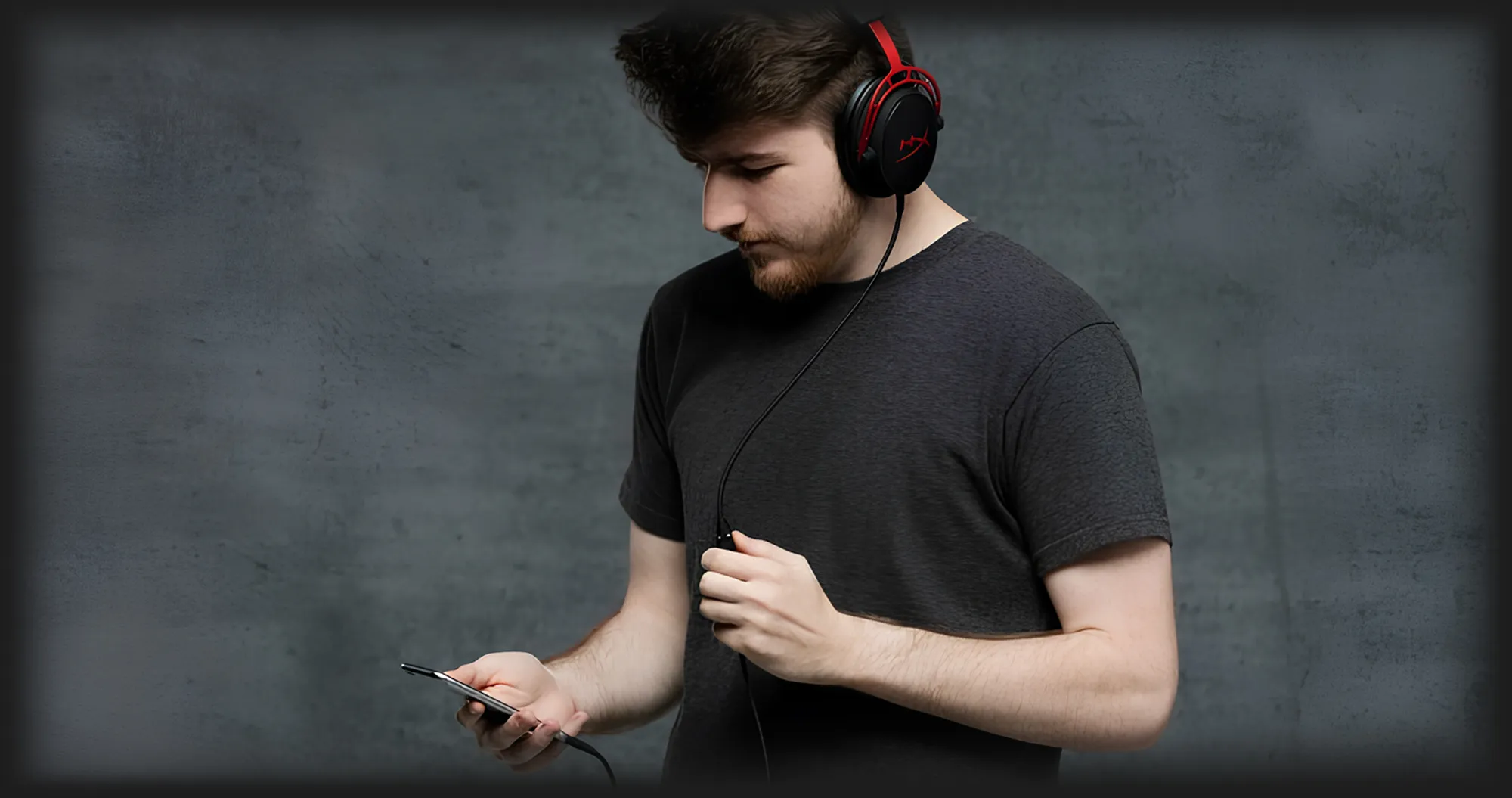 Ігрова гарнітура HyperX Cloud Alpha mini-jack/dual 3.5мм, 1.2м/2м (Black/Red) (UA)