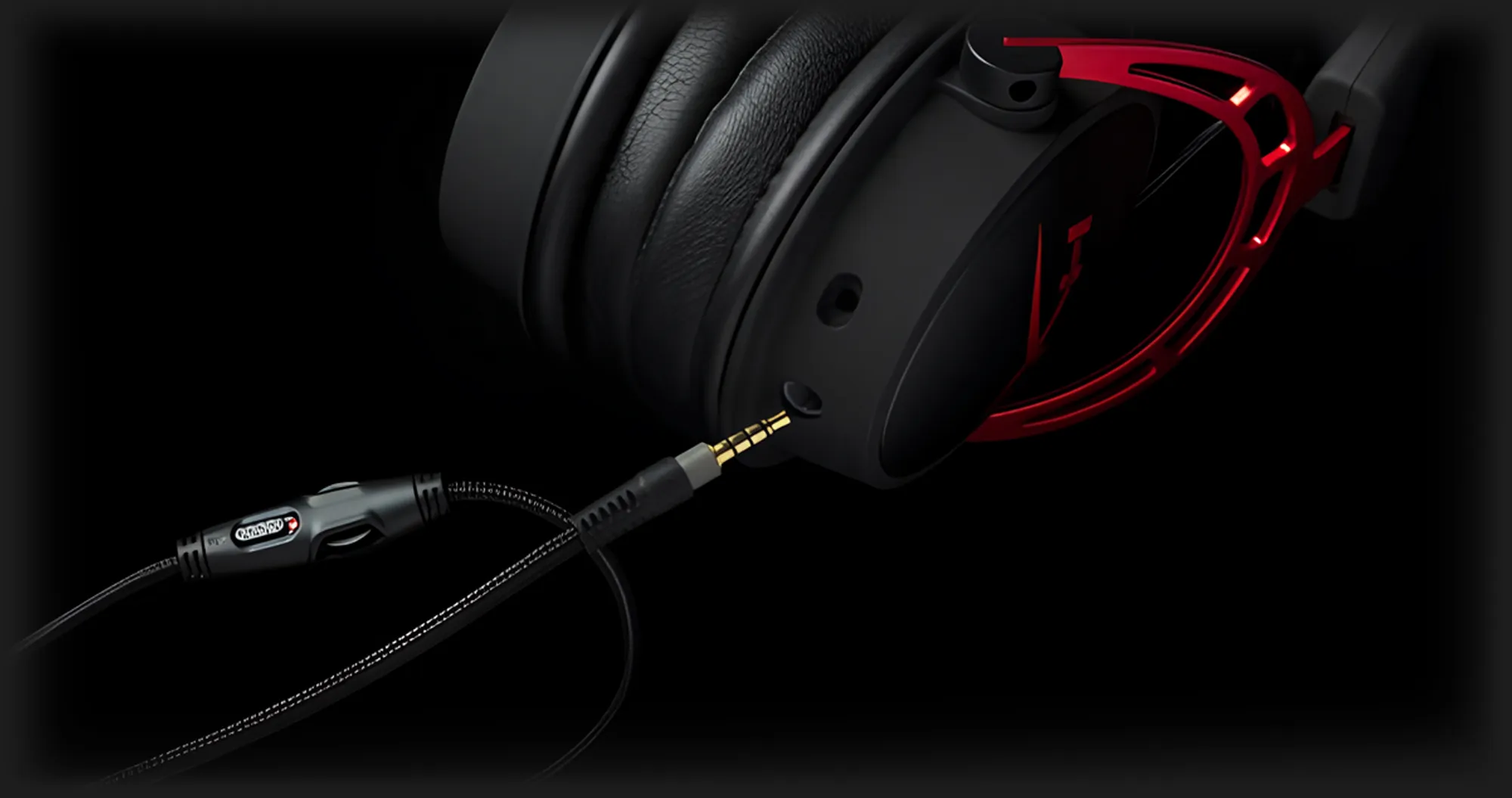Ігрова гарнітура HyperX Cloud Alpha mini-jack/dual 3.5мм, 1.2м/2м (Black/Red) (UA)