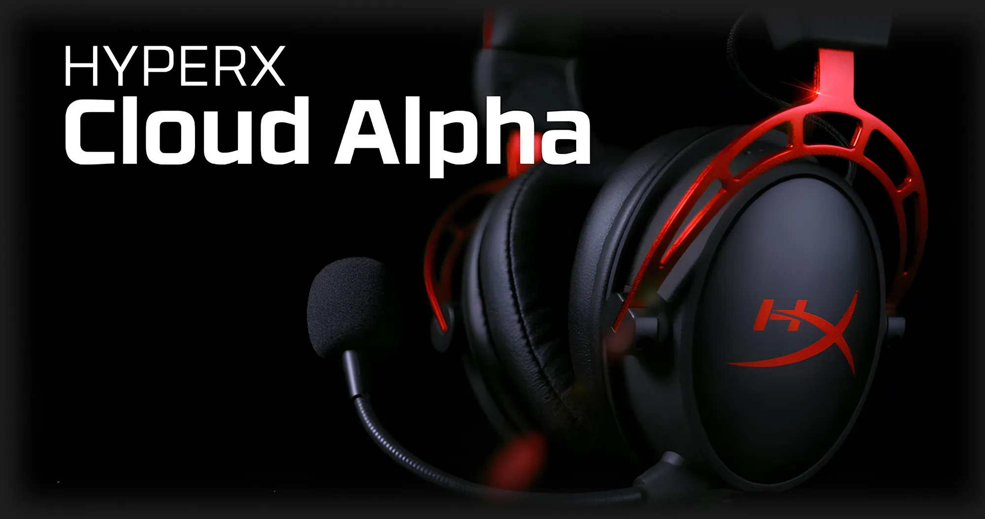 Ігрова гарнітура HyperX Cloud Alpha WL/USB-A (Black/Red) (UA)