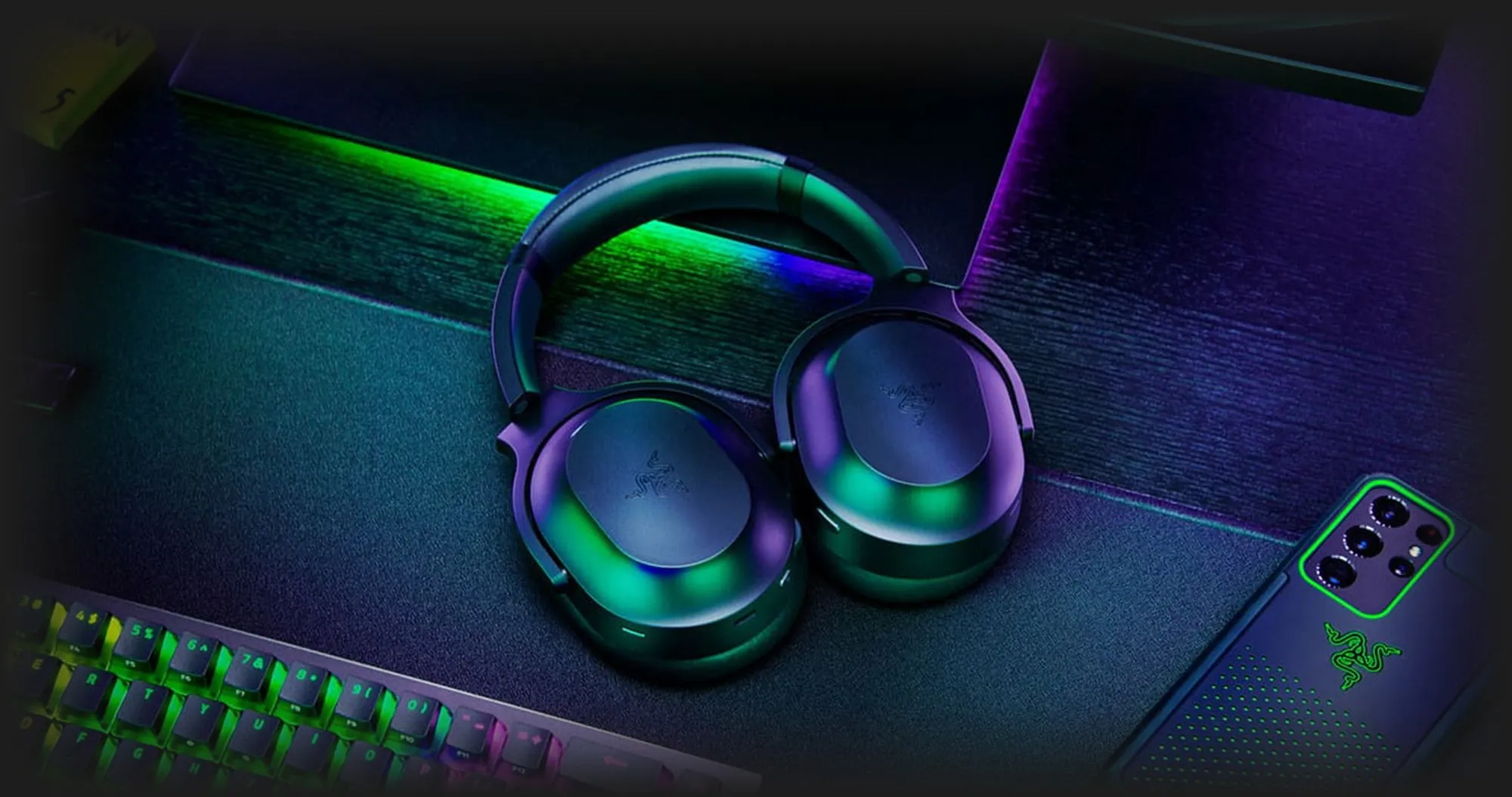 Ігрова гарнітура RAZER Barracuda (Quartz) (RZ04-03790300-R3M1) (UA)