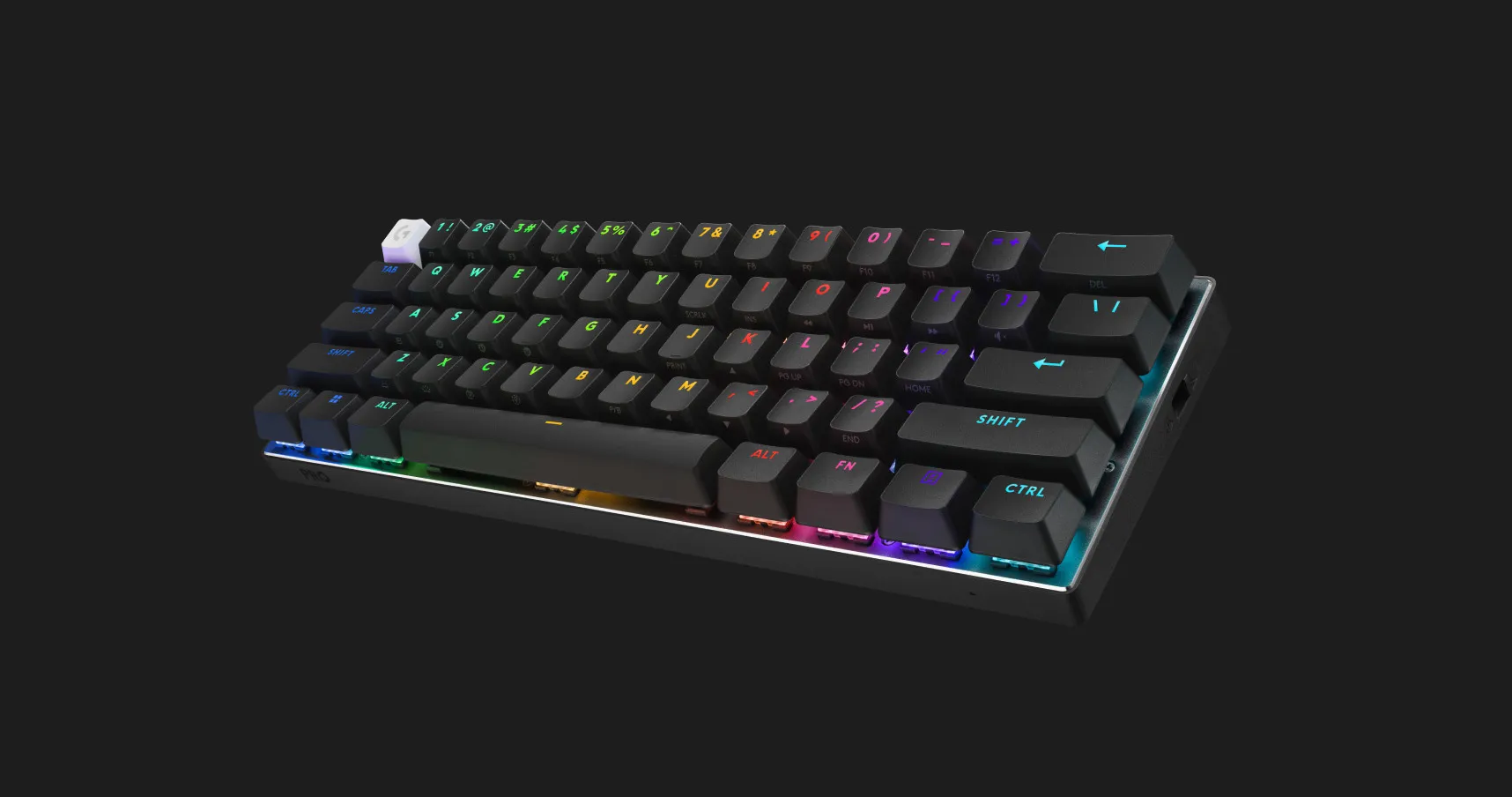 Клавіатура ігрова Logitech G PRO X 60 TKL GX Optical Tactile (White) (UA)